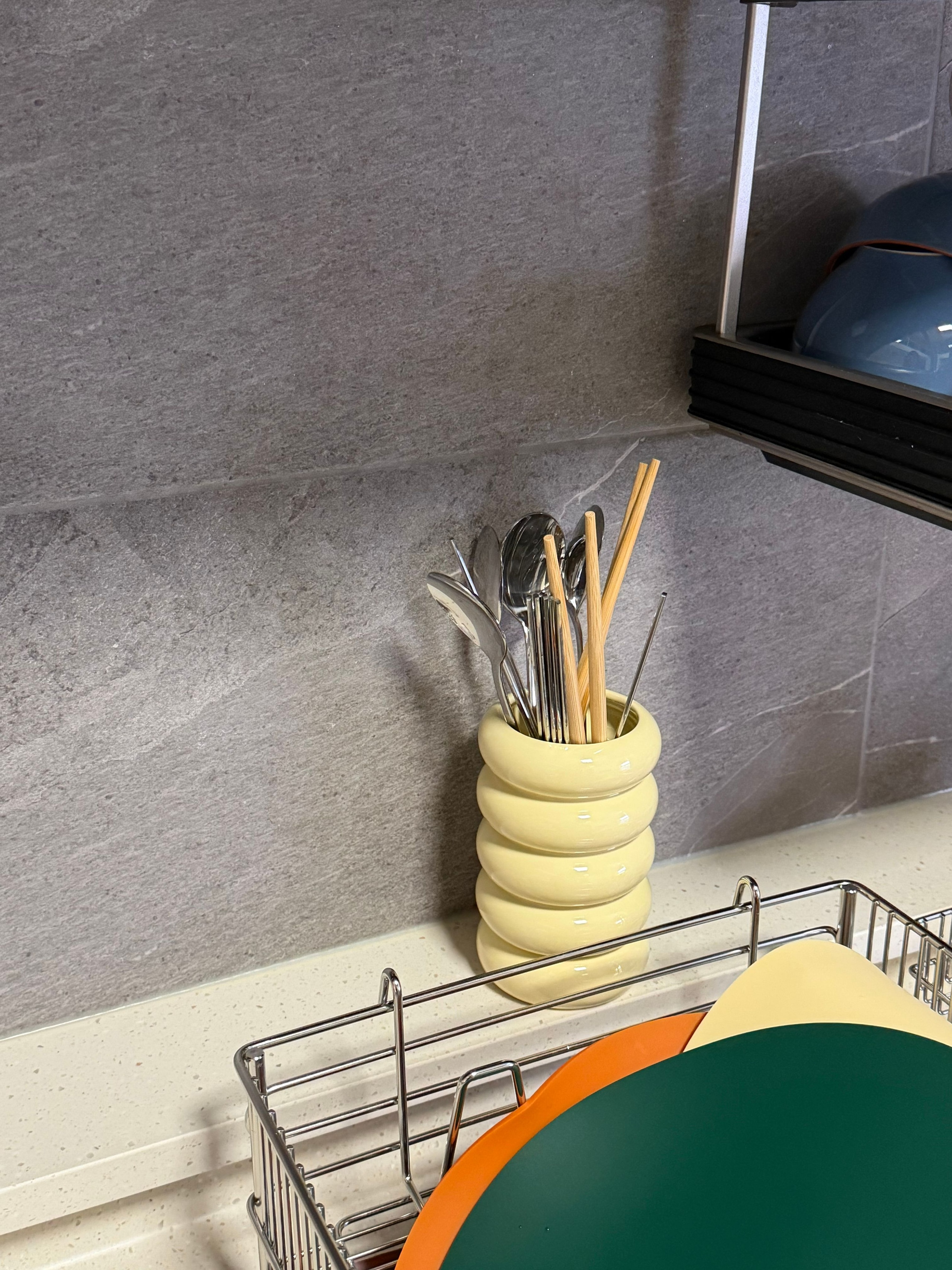 Cloud Ceramic Self-Draining Utensil Holder user photo