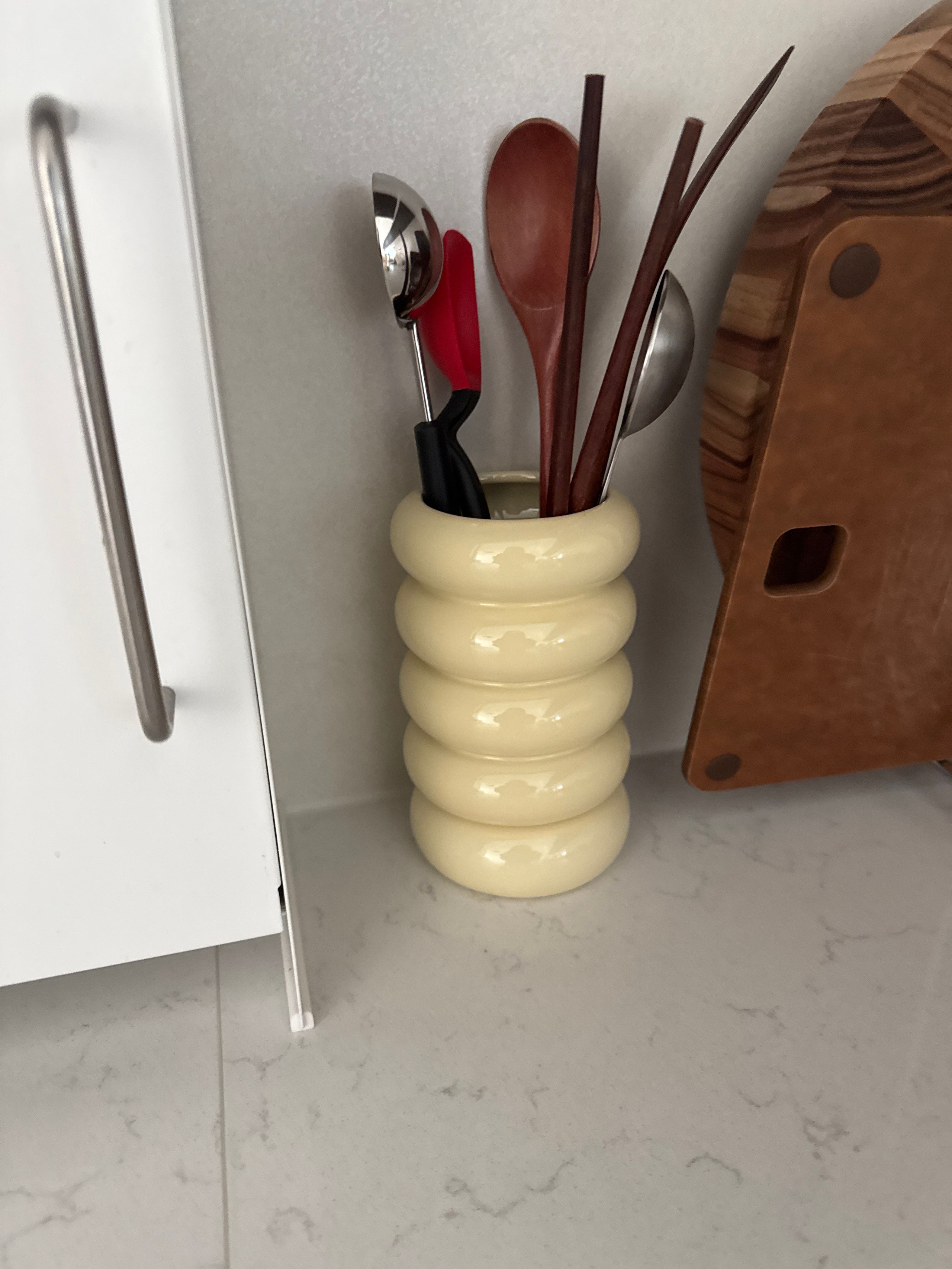 Cloud Ceramic Self-Draining Utensil Holder user photo