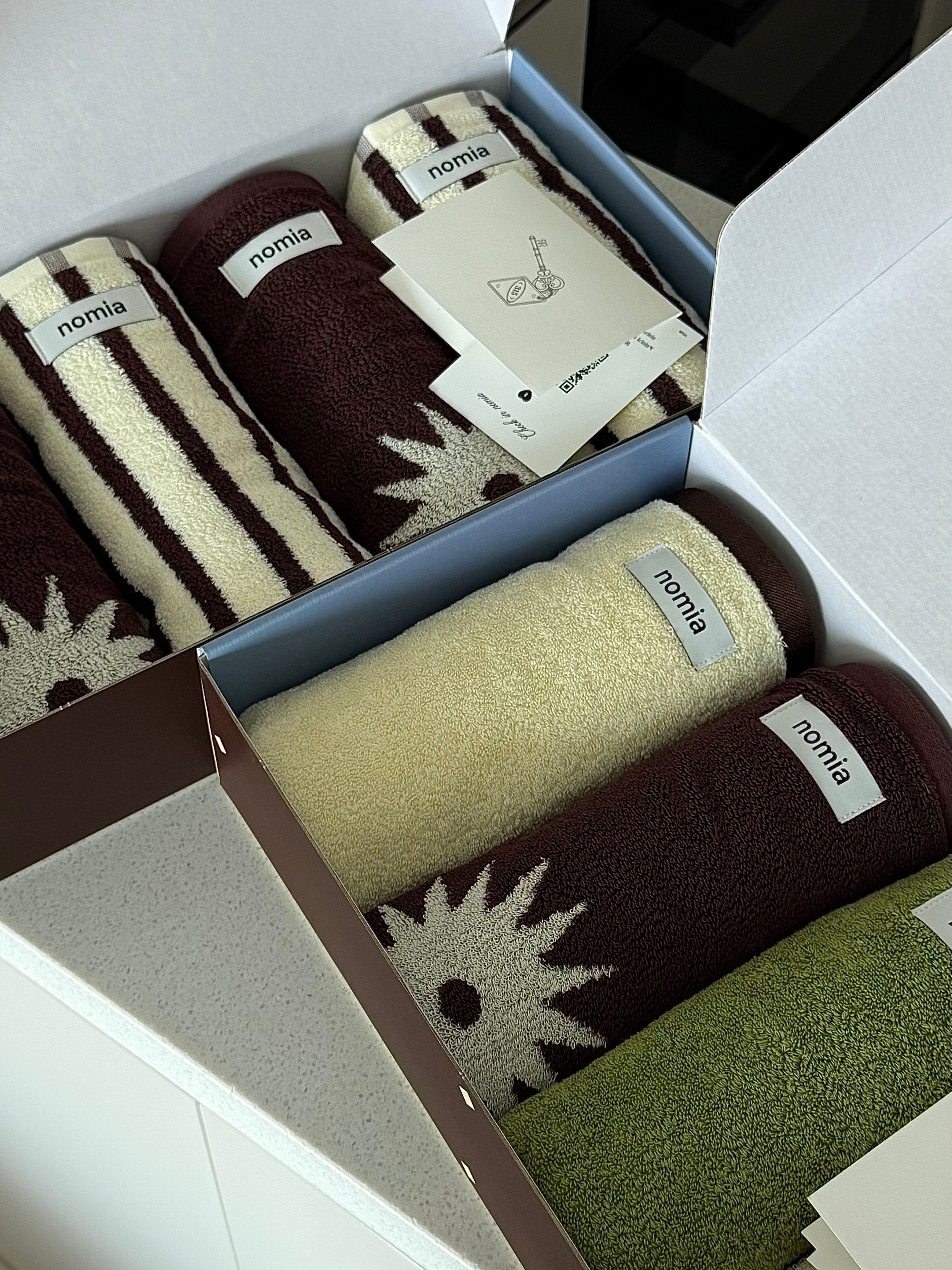 Nomia 40-Count Combed Cotton Face Towel Gift Set (4-Piece) user photo
