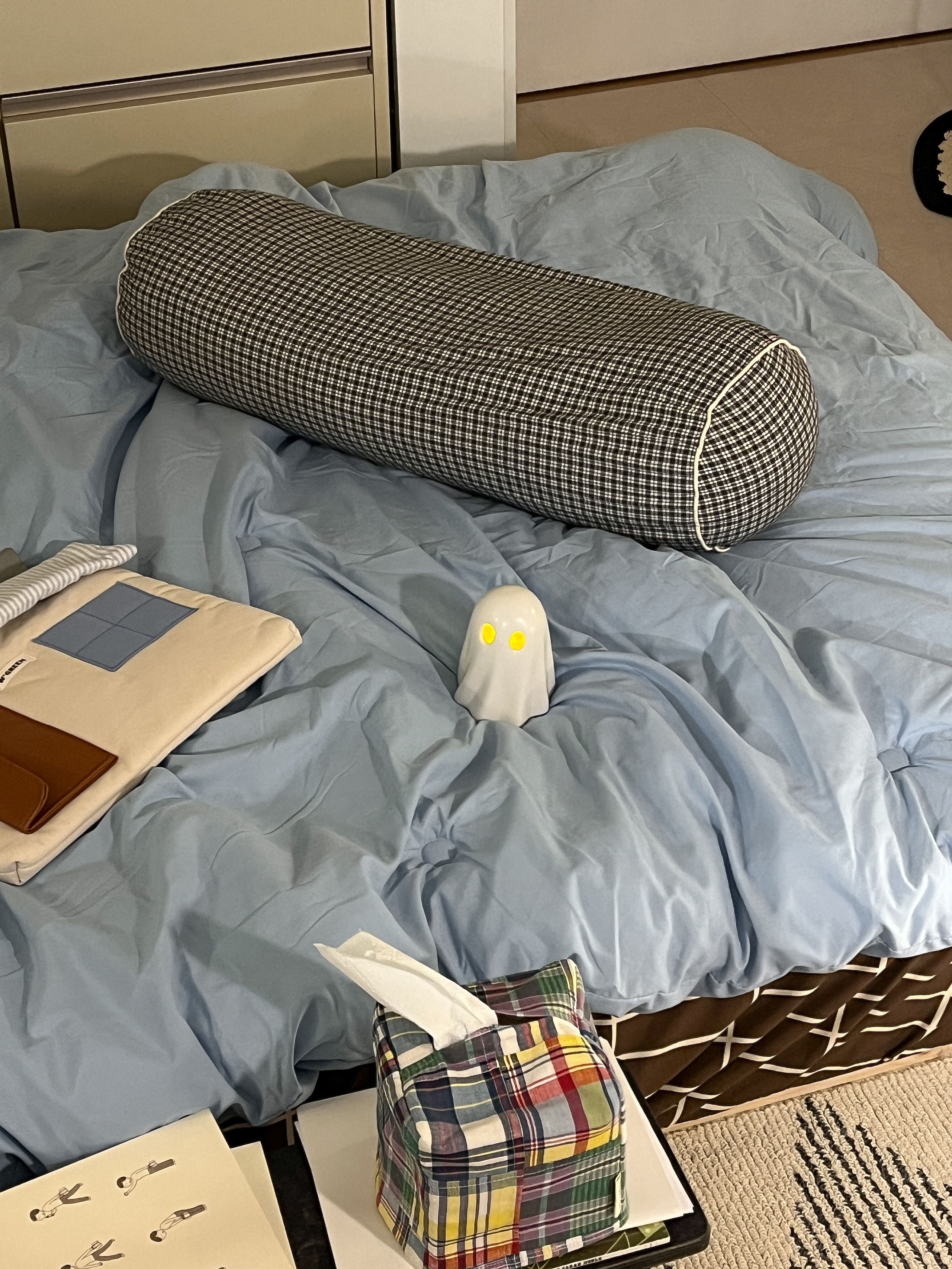 Little Mansion Check Allergy-Care Mattress Fitted Sheet user photo