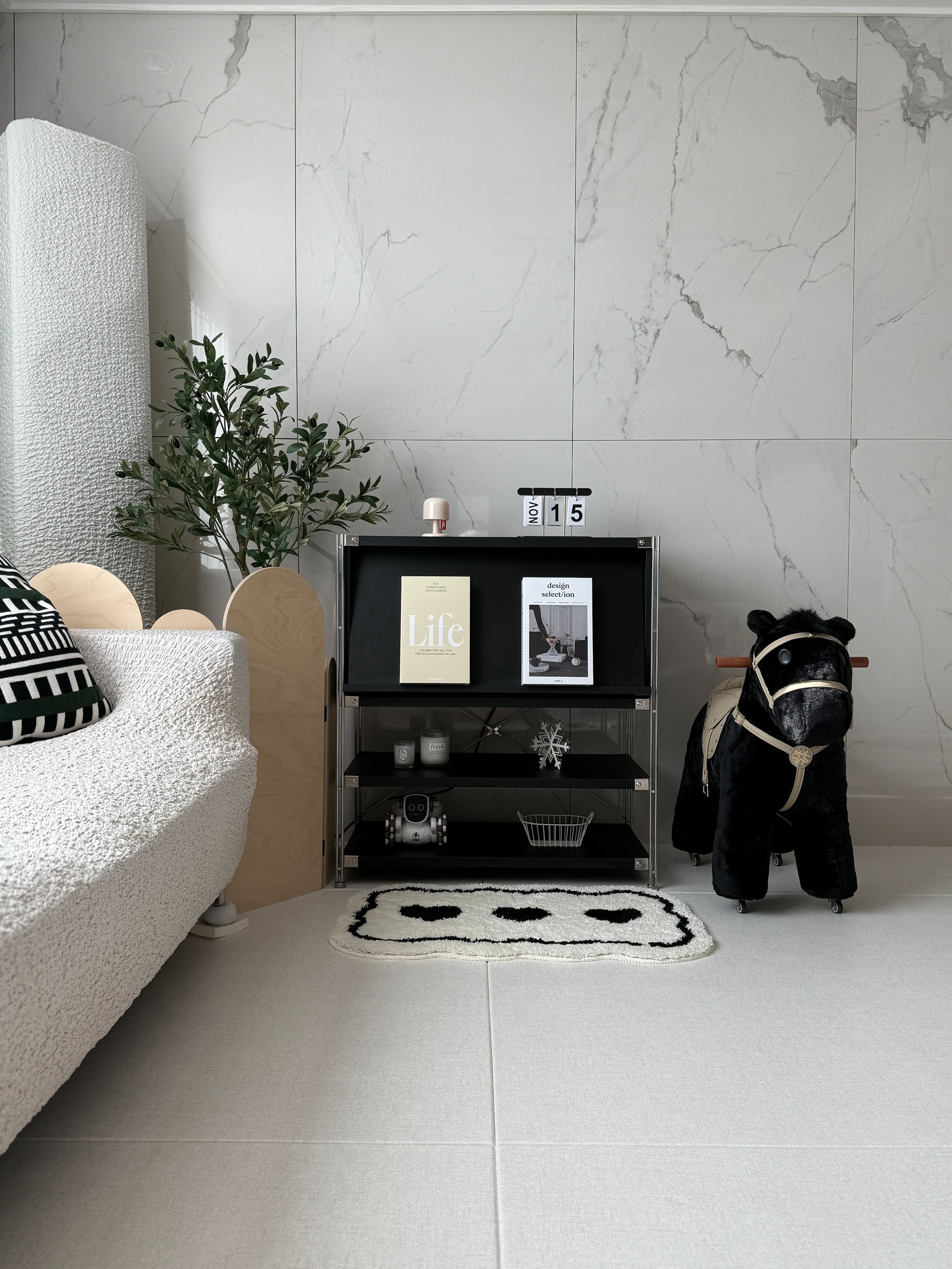 Biscuit Heart Tufted Bath Mat user photo