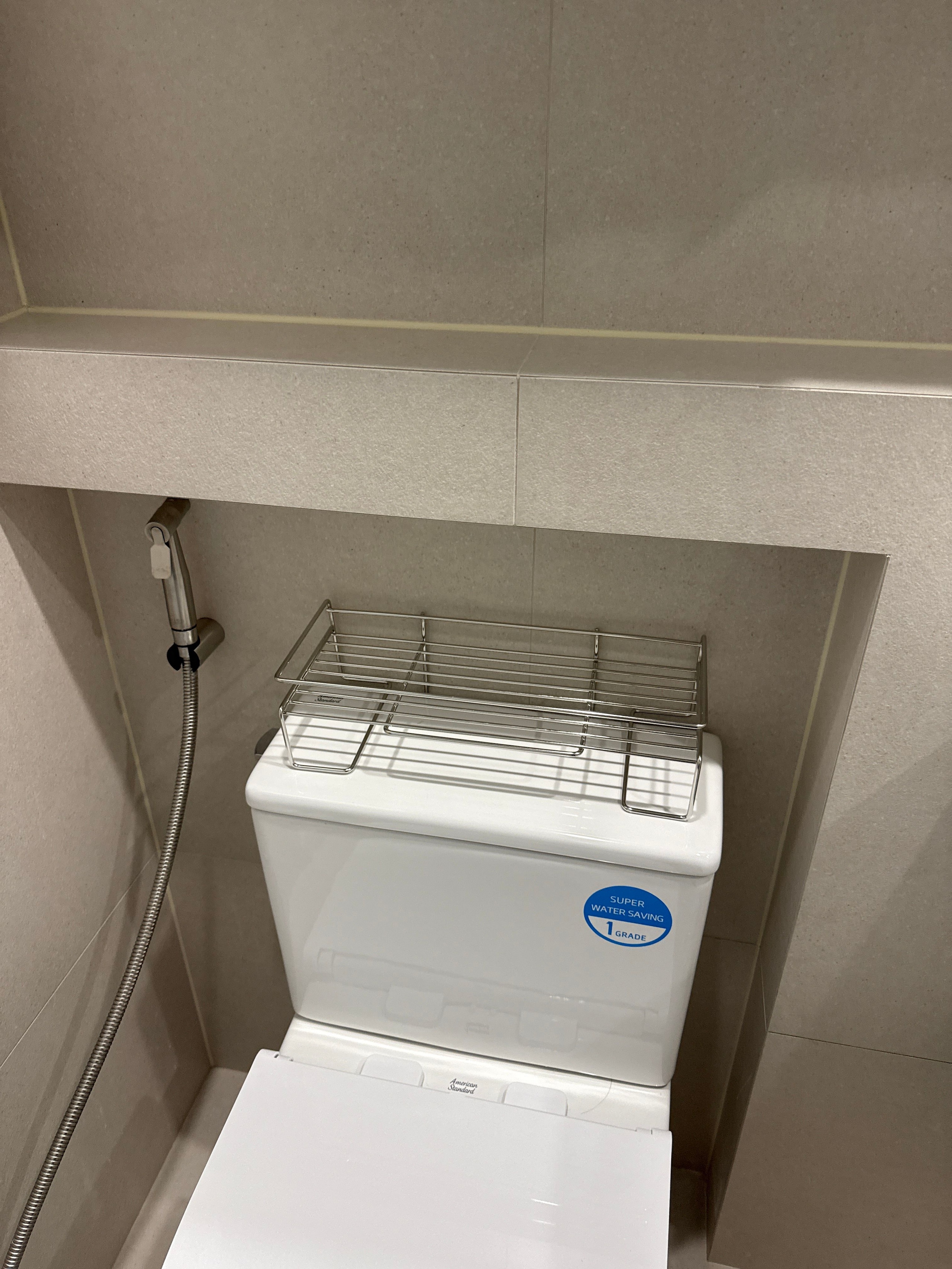 Over-Toilet Stainless Storage Shelf user photo