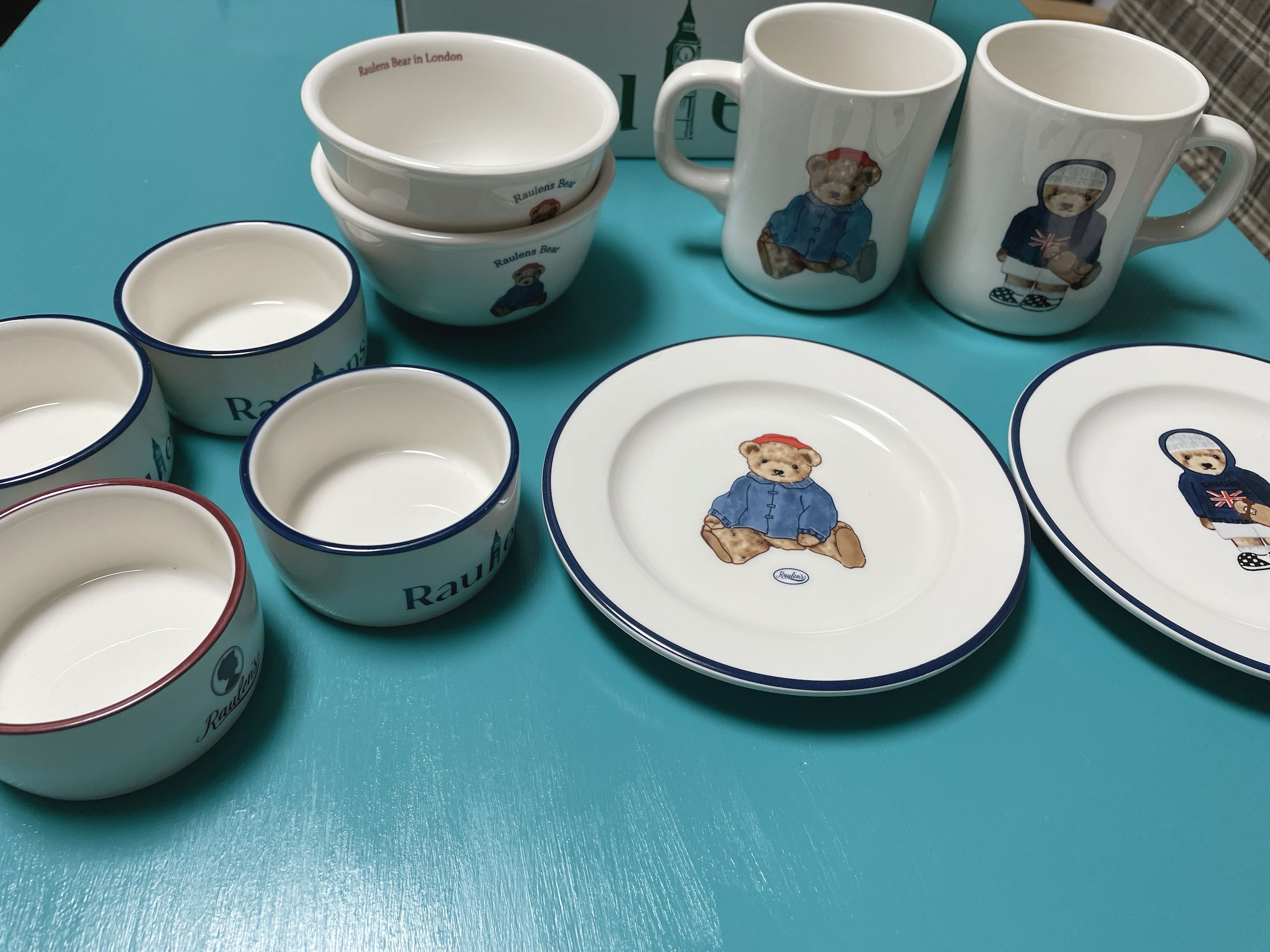 London Teddy Bear Dinnerware Set user photo