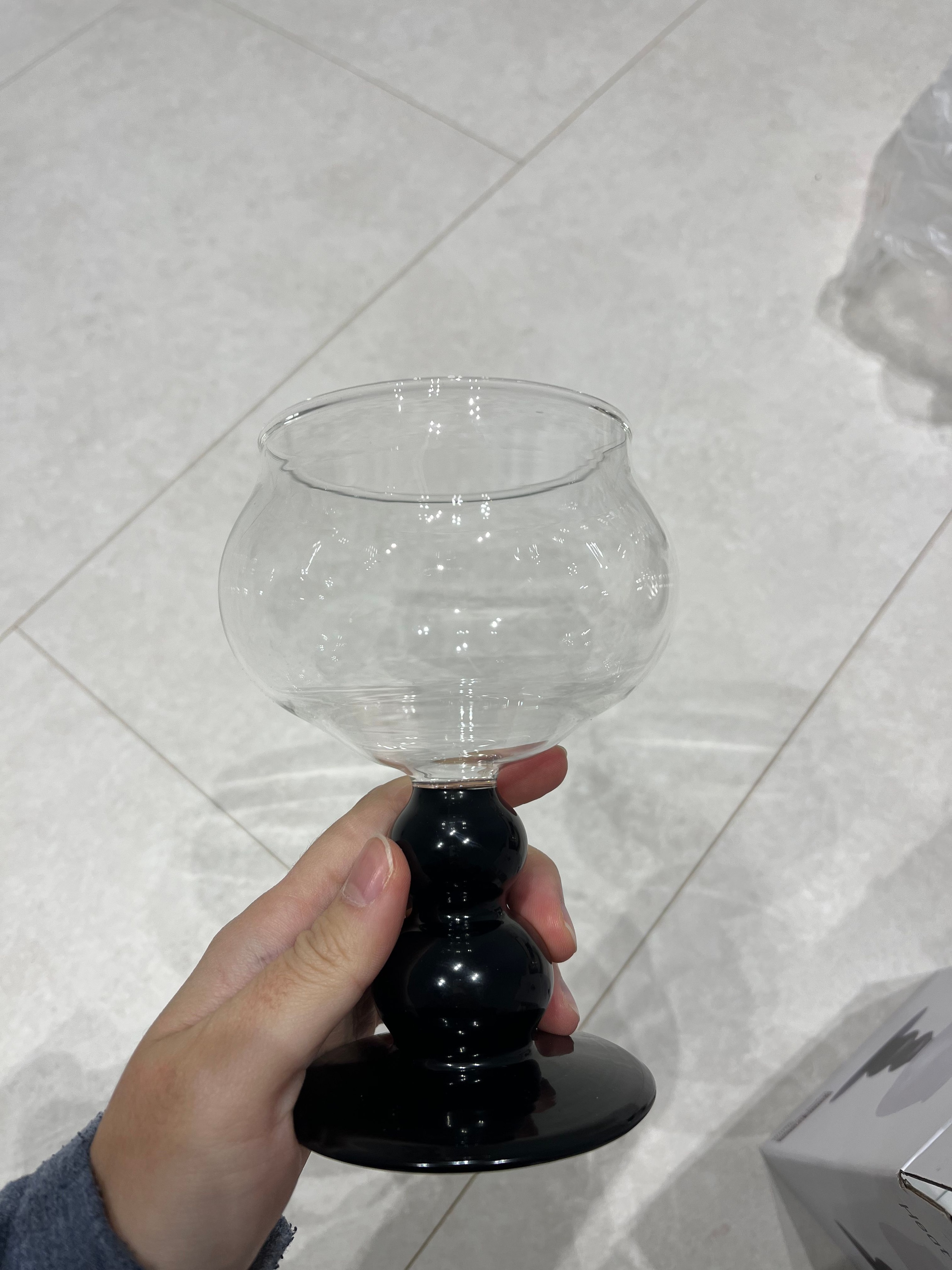 Rove Black Stem Wine Glass user photo
