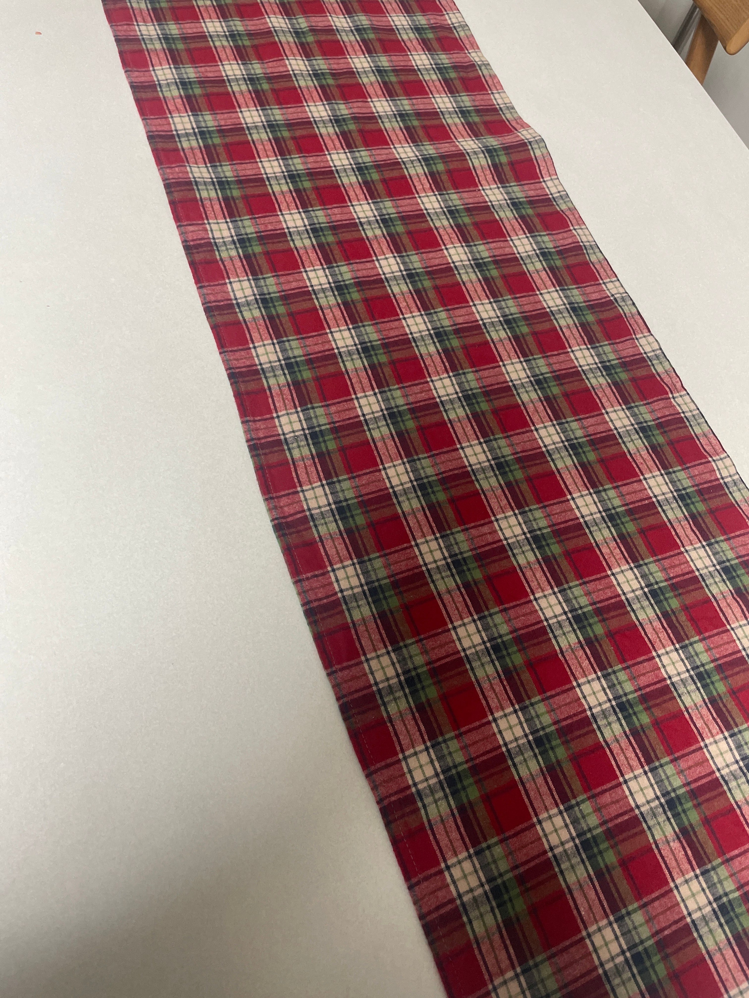 Classic Plaid Cotton Table Runner user photo