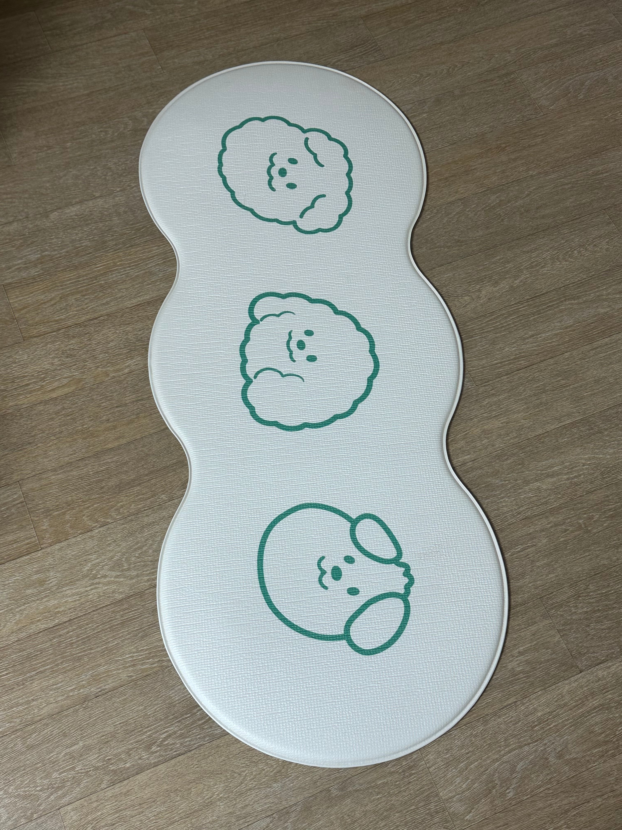 Pure Moong Wave Cushioned Kitchen Mat user photo