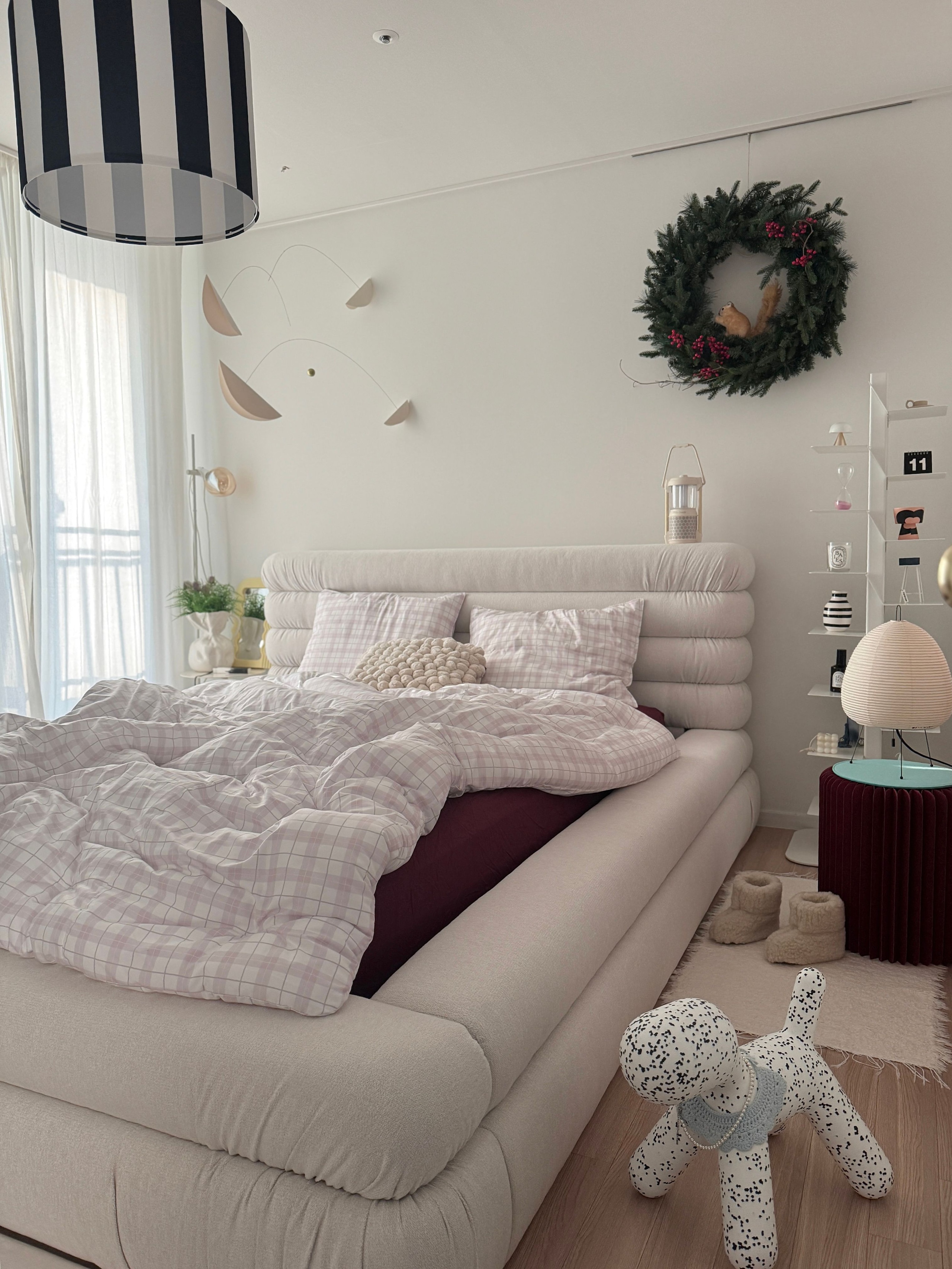 Cloud Check Comforter Set user photo