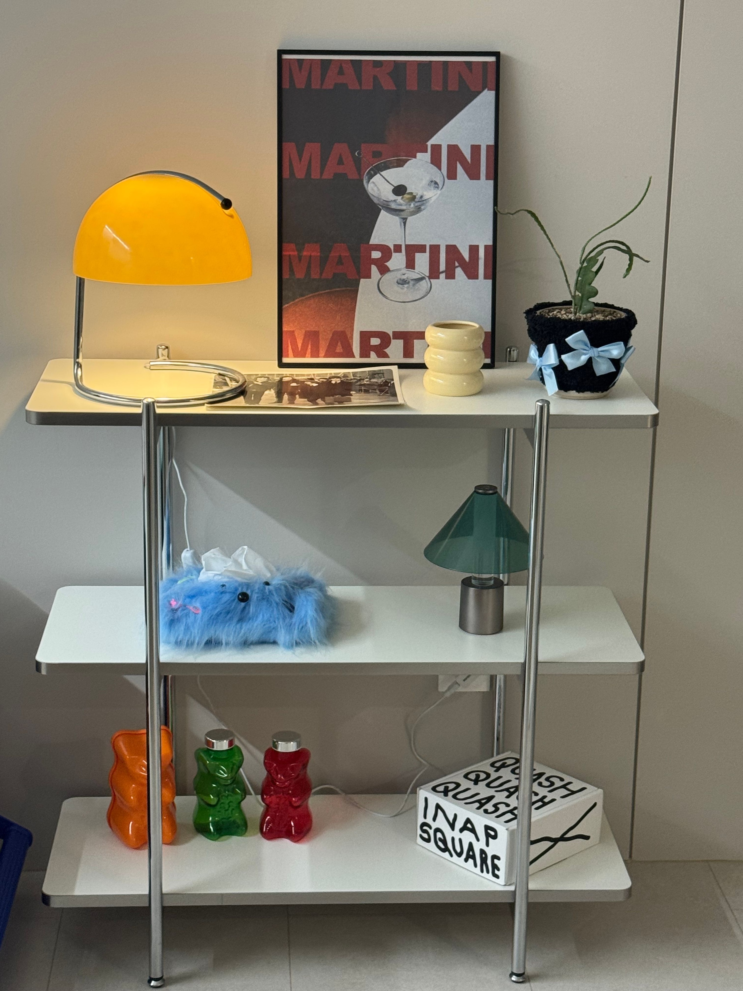 Gott Black Mid-Century Square Shelf user photo