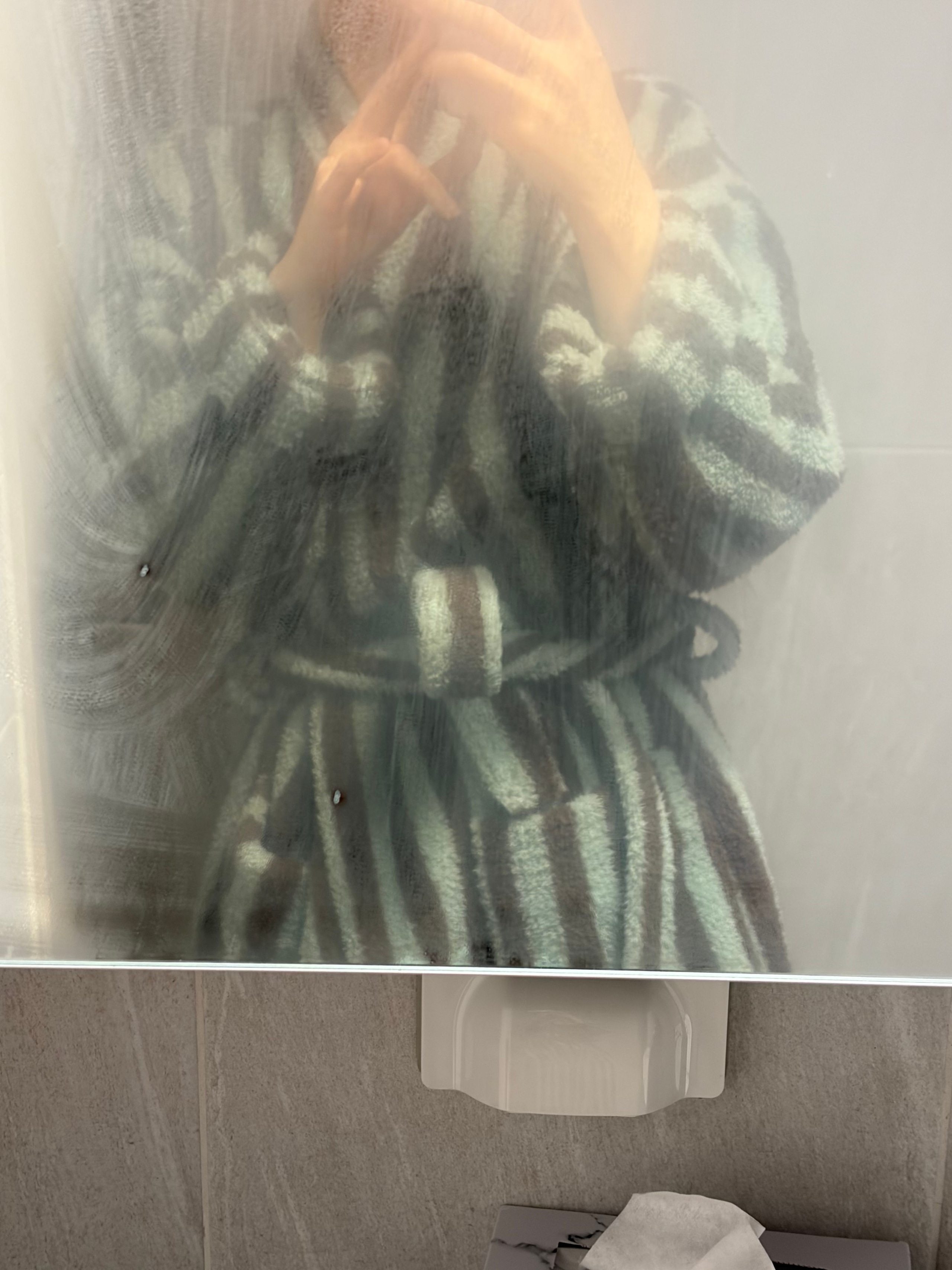 Soft Terry Stripe Robe user photo