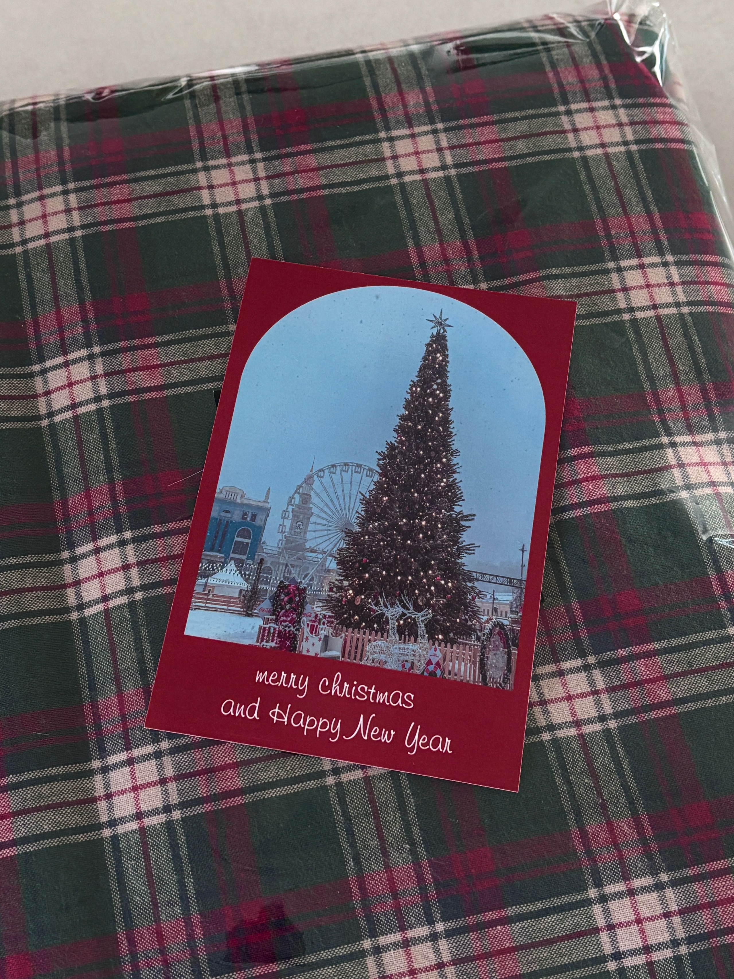 Holiday New York Check Microfiber Blanket user photo