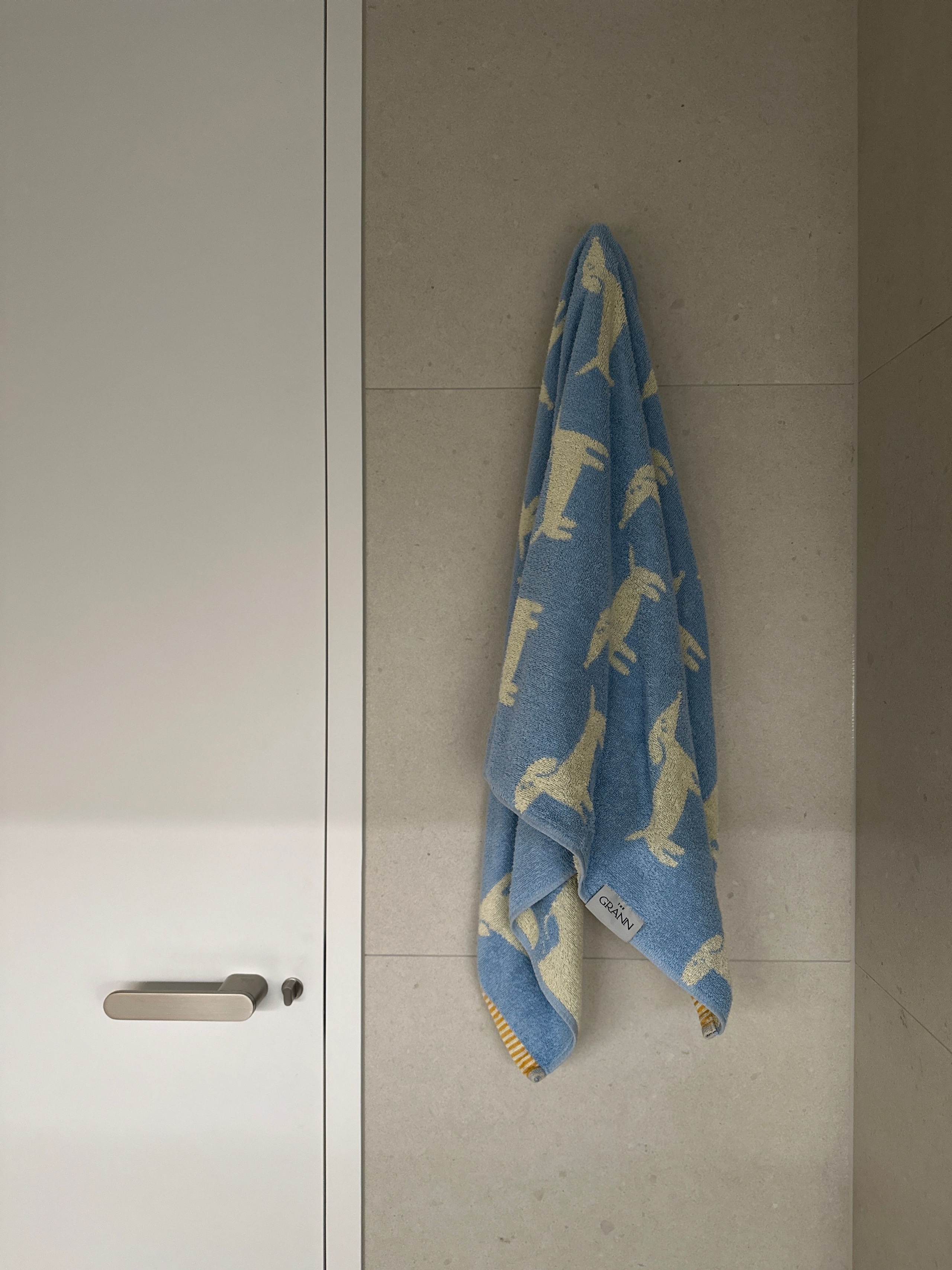 Swimming Dog Bath Towel user photo