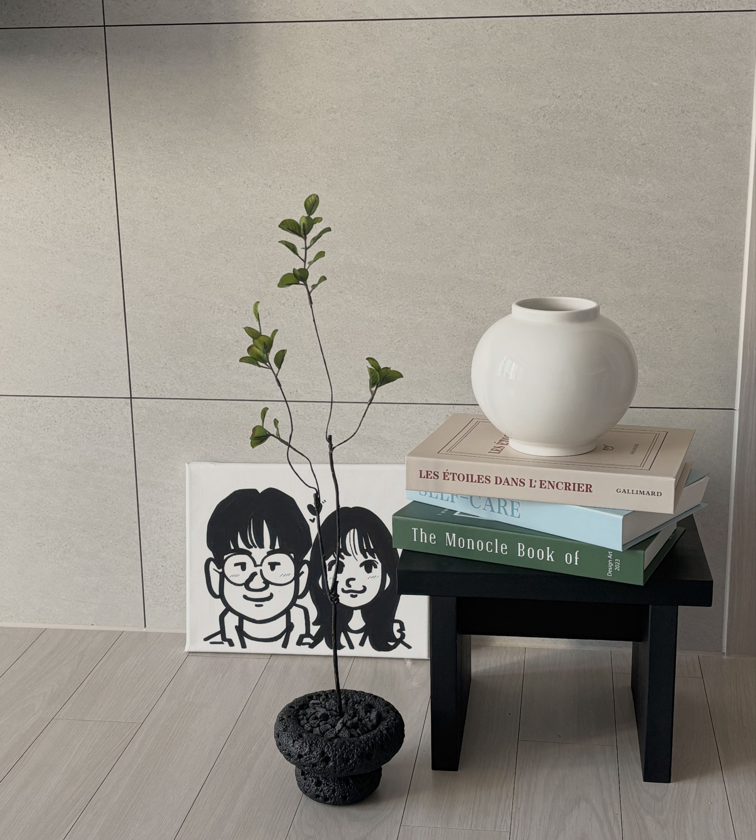 Rectangular Wood Mini Plant Stand user photo