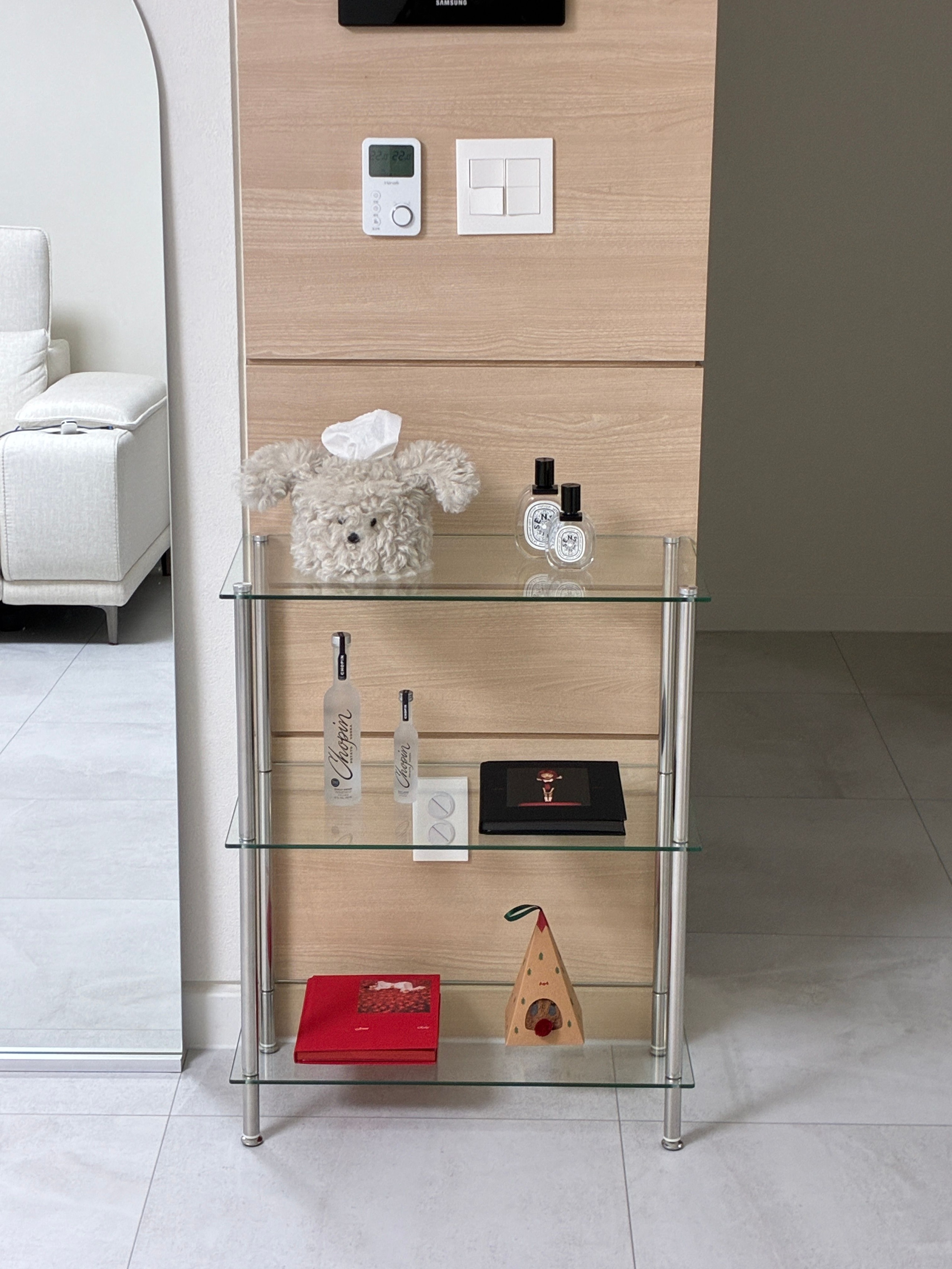 Mid-Century Modular Glass Shelf user photo