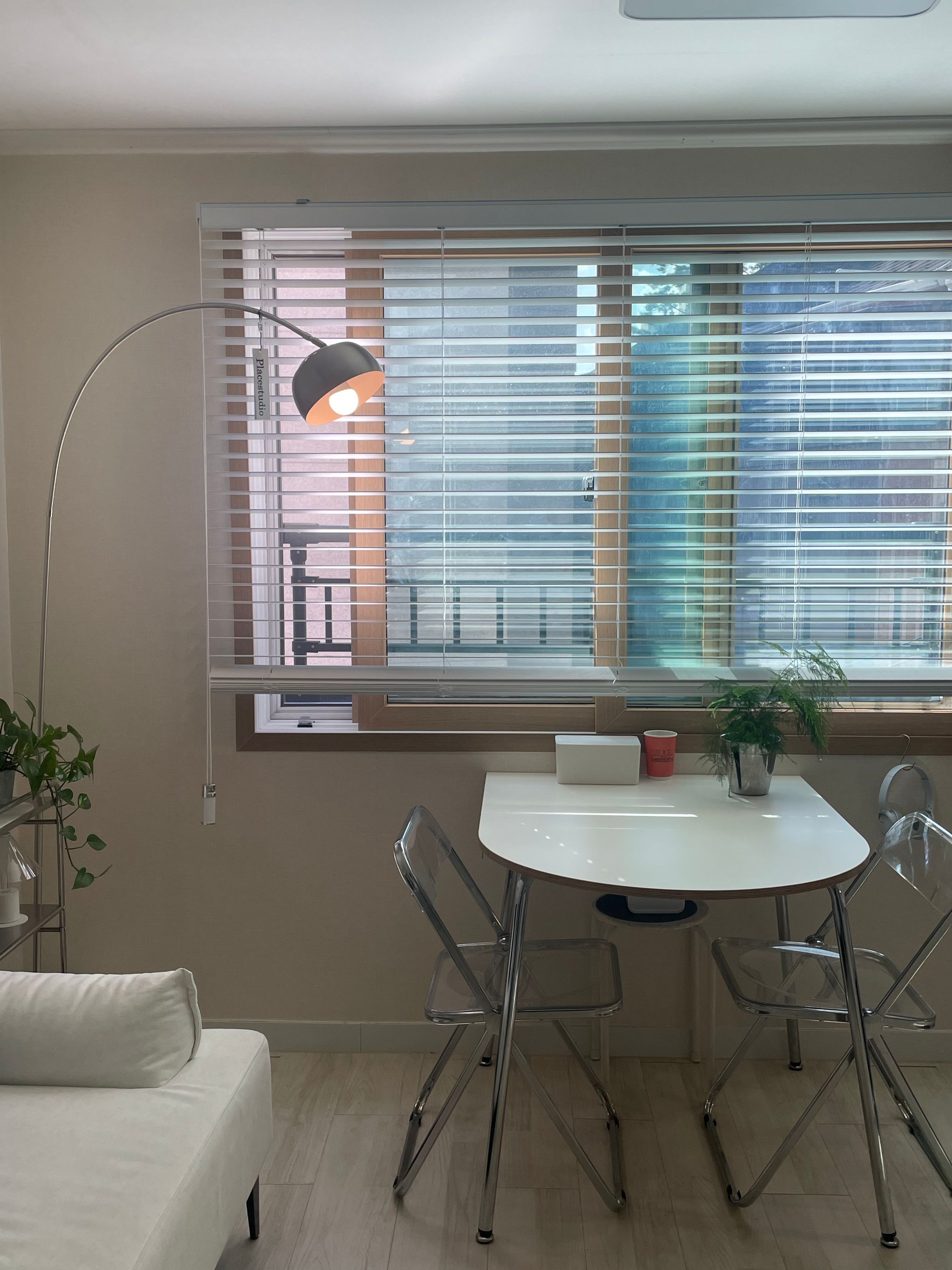 Chrome Half-Oval Mid-Century Table user photo