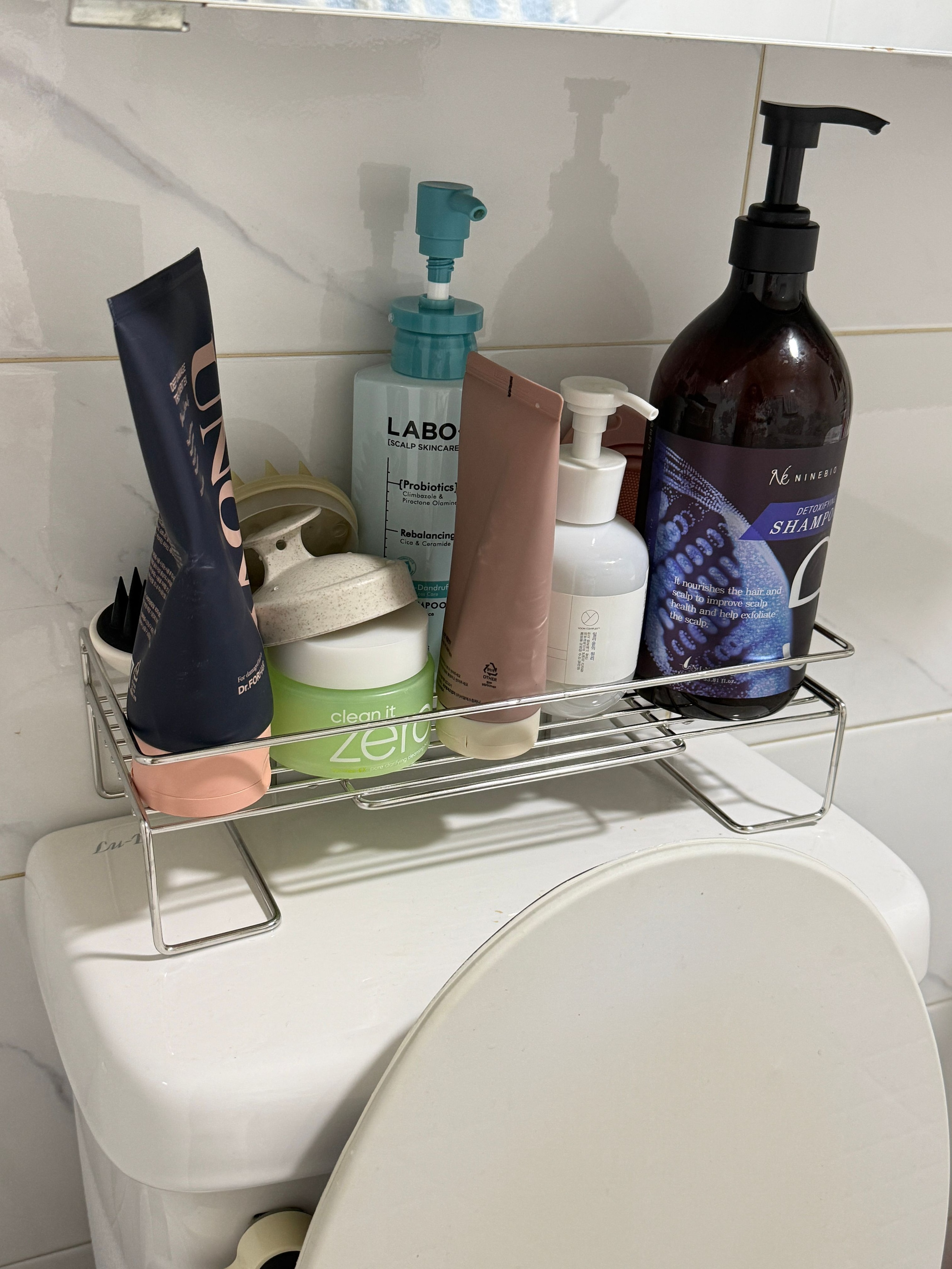 Over-Toilet Stainless Storage Shelf user photo