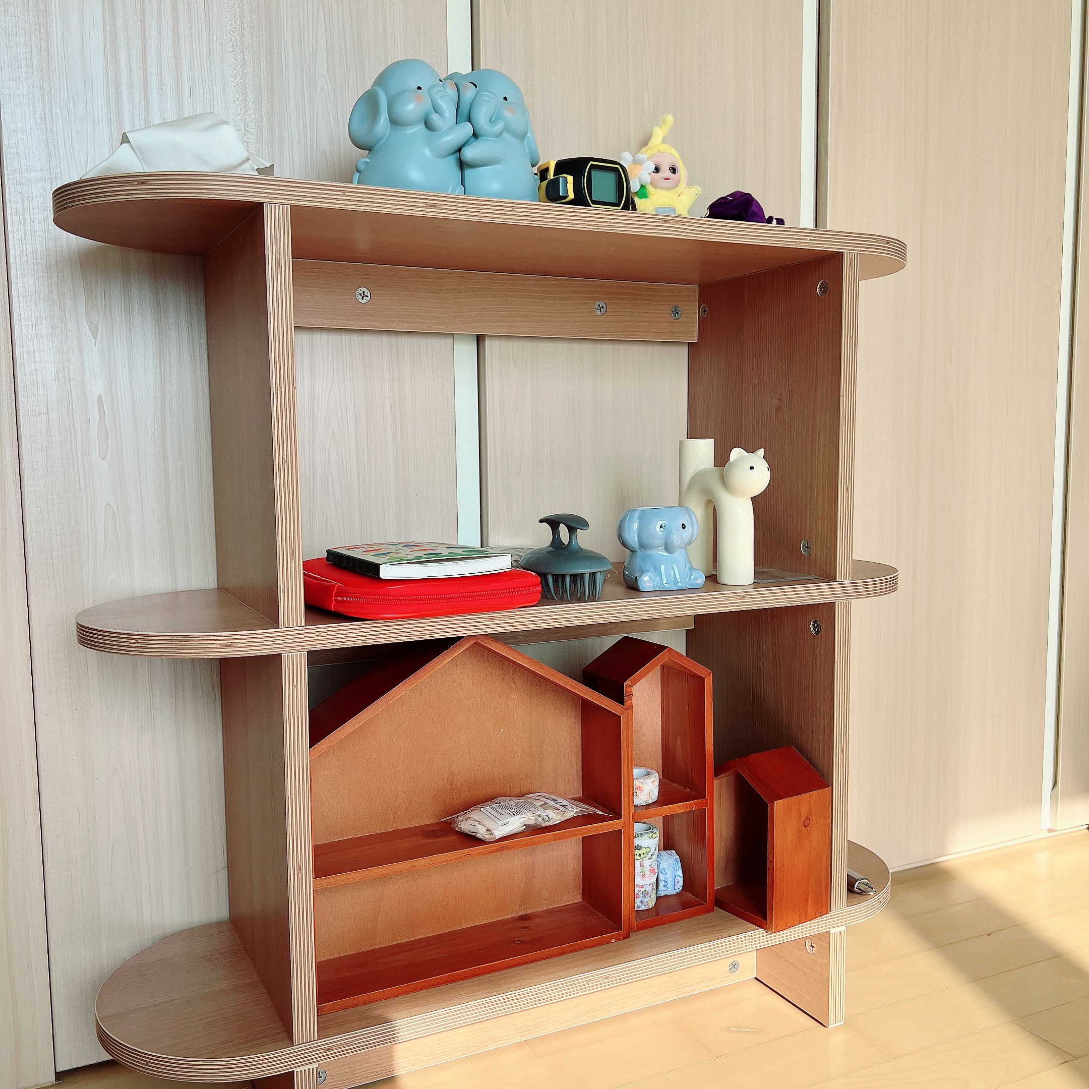 Olive Round 3-Tier Storage Shelf user photo