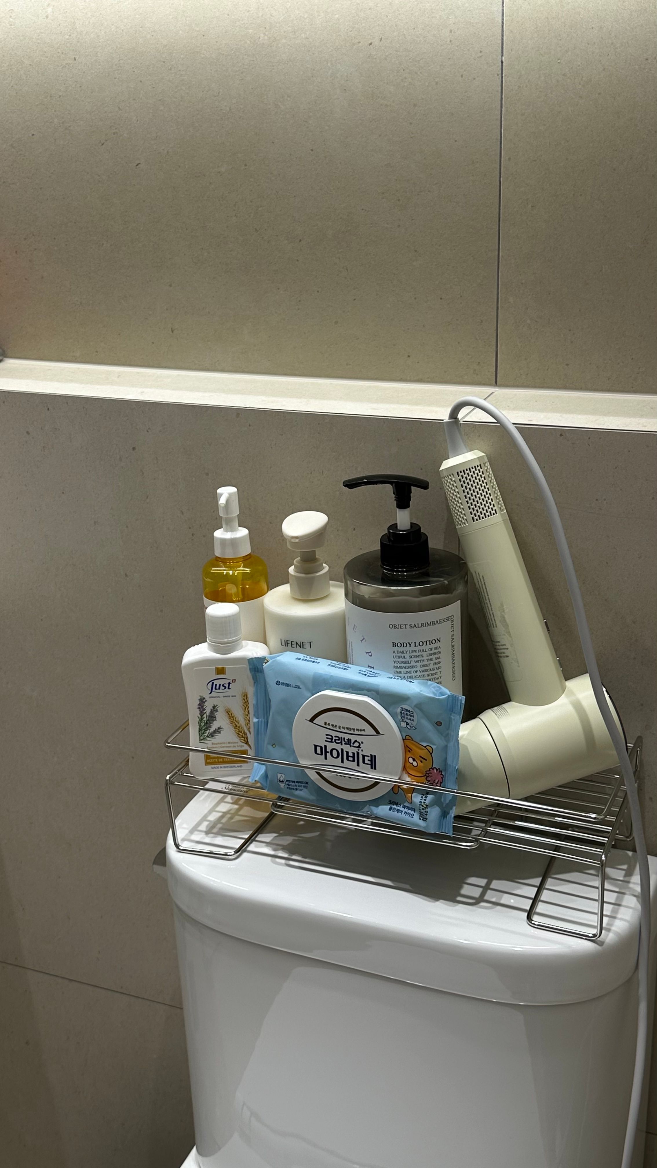 Over-Toilet Stainless Storage Shelf user photo