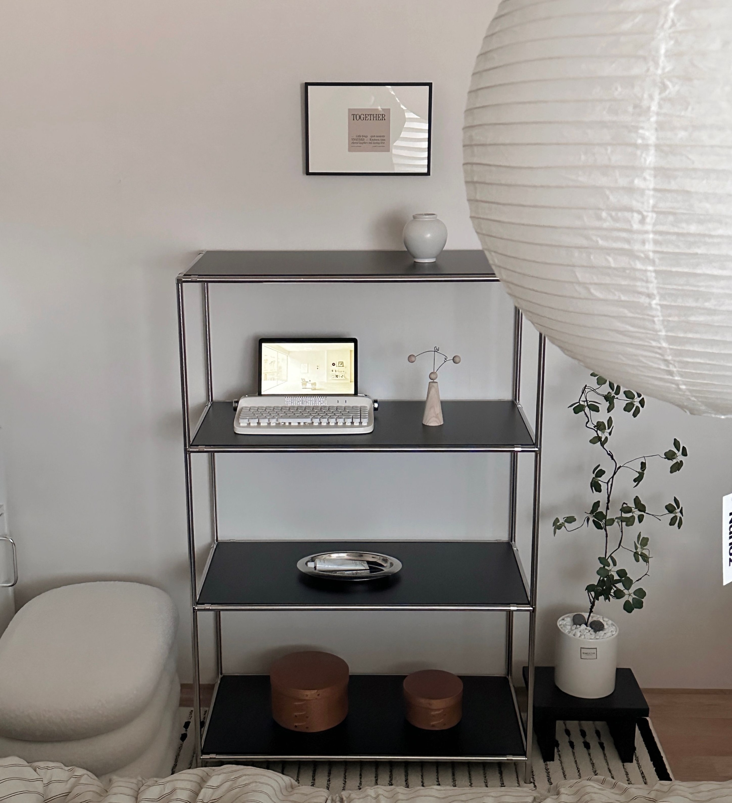 Rectangular Wood Mini Plant Stand user photo