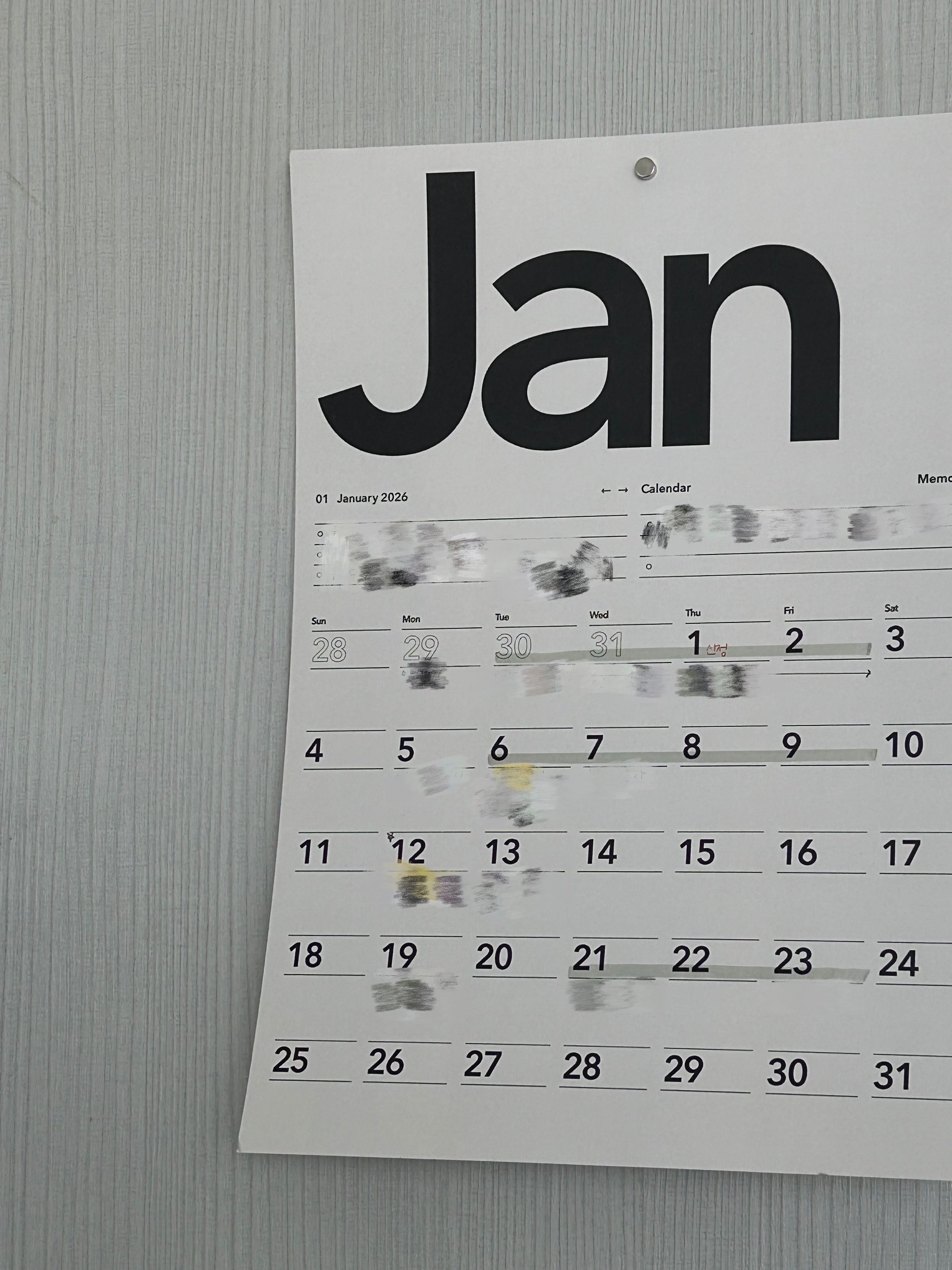 2027 Minimalist Wall Calendar user photo