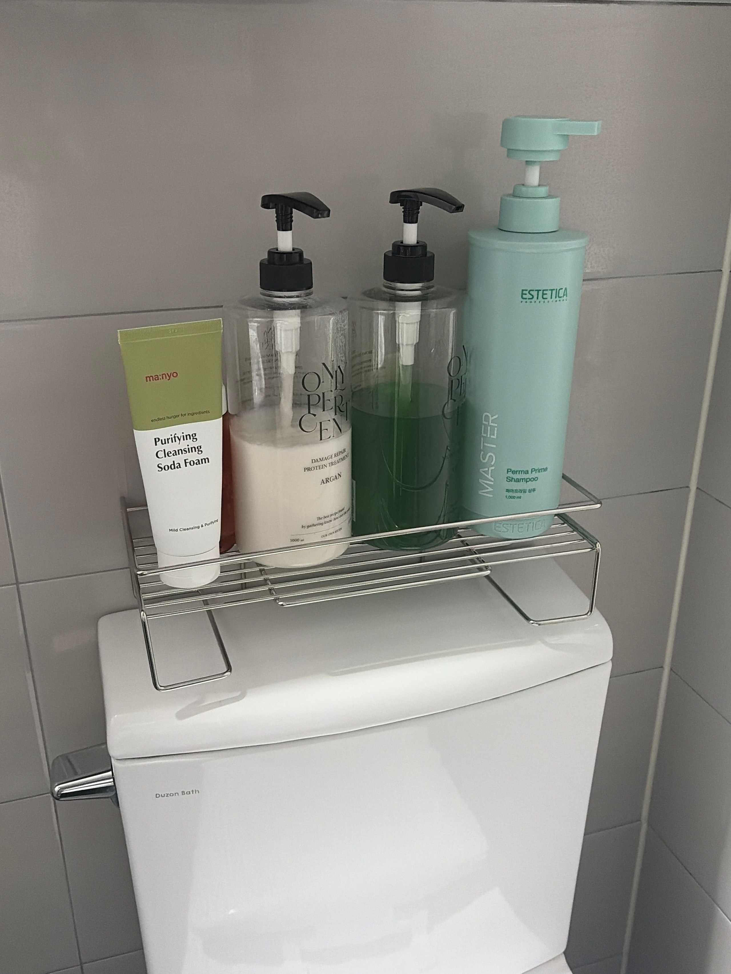Over-Toilet Stainless Storage Shelf user photo