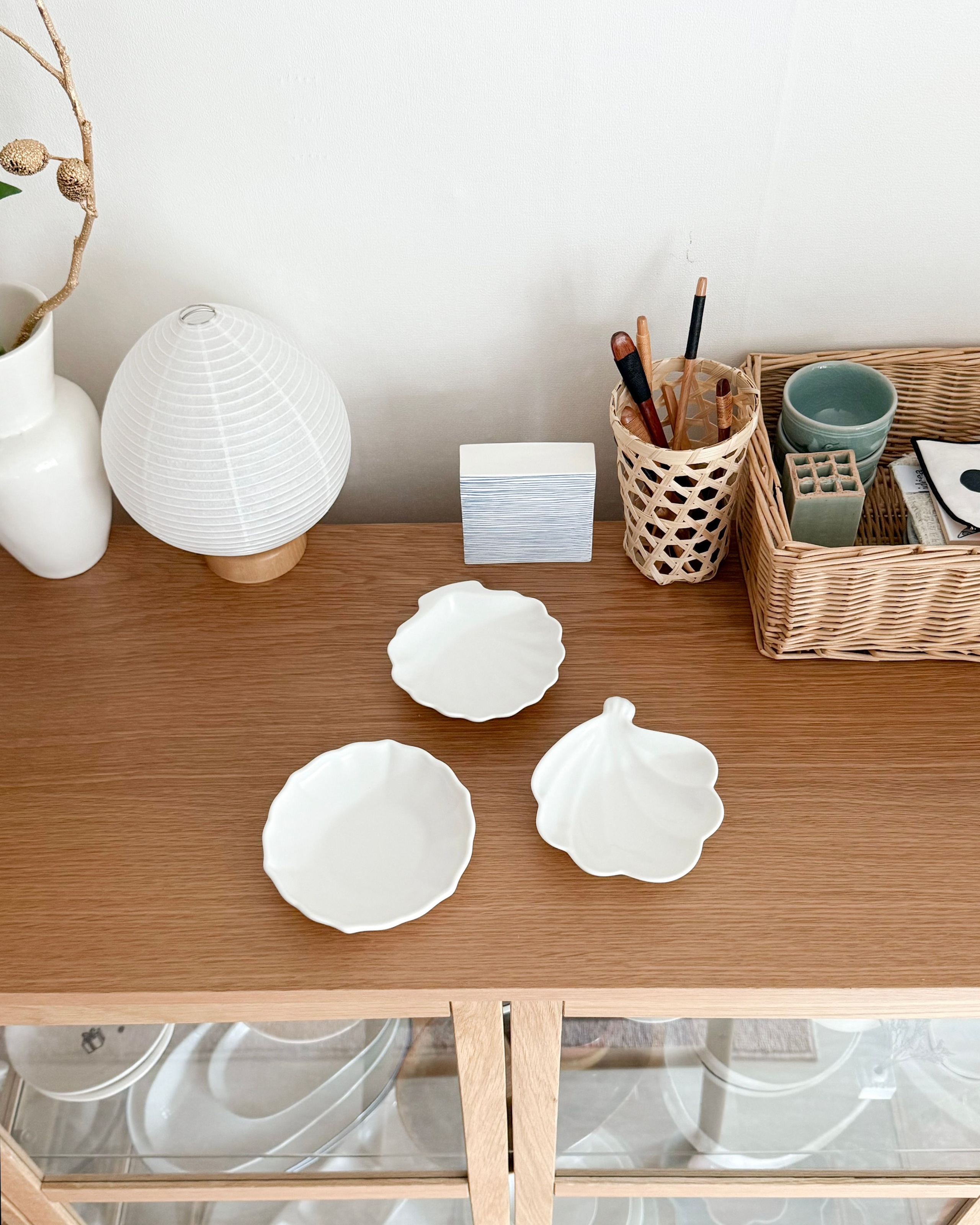 Soft tide collection Gyeol Shell 3-Piece Side Dish Set user photo