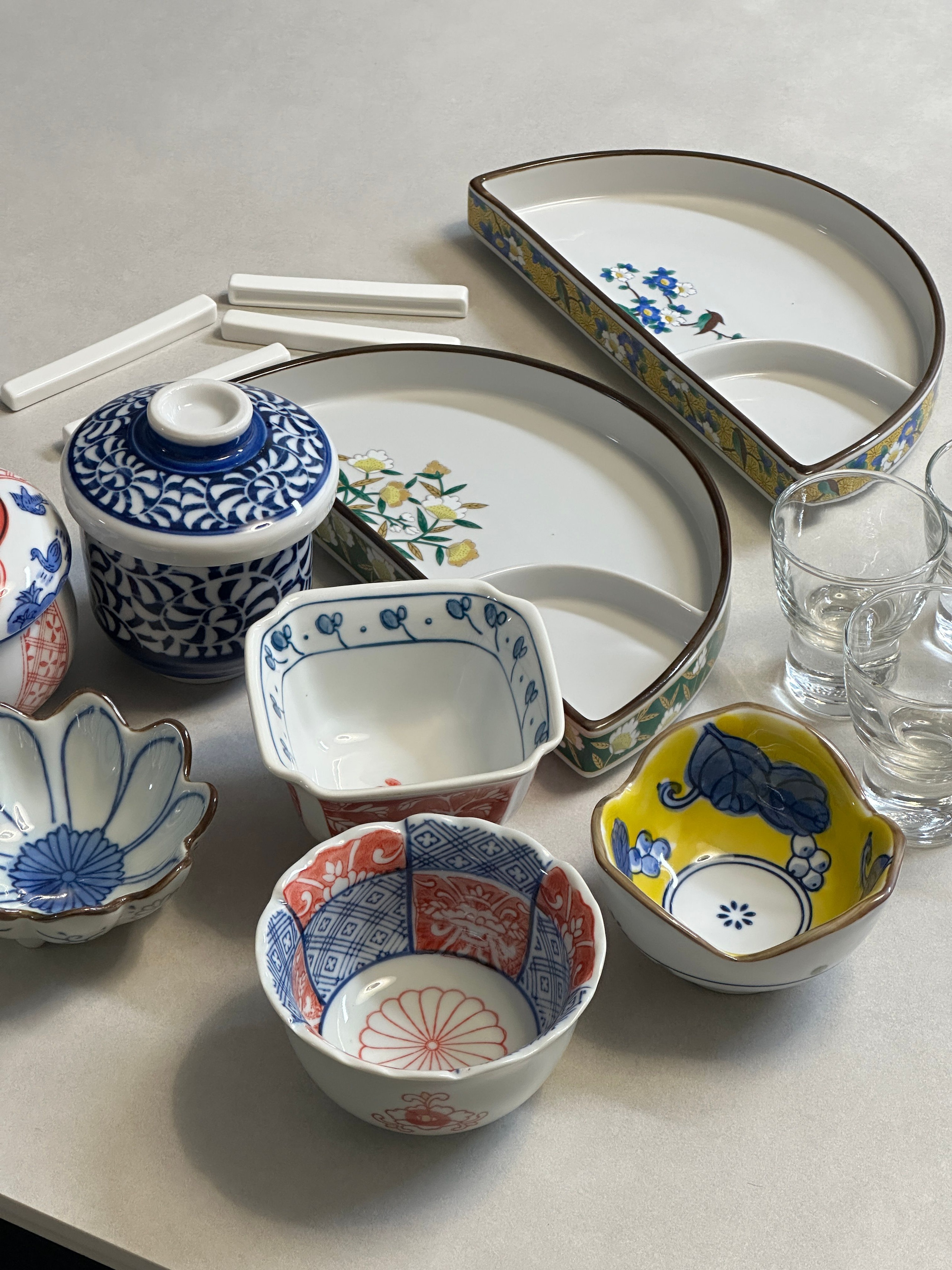 Semi-Circle Divided Sushi Plate Set (2-Piece) user photo