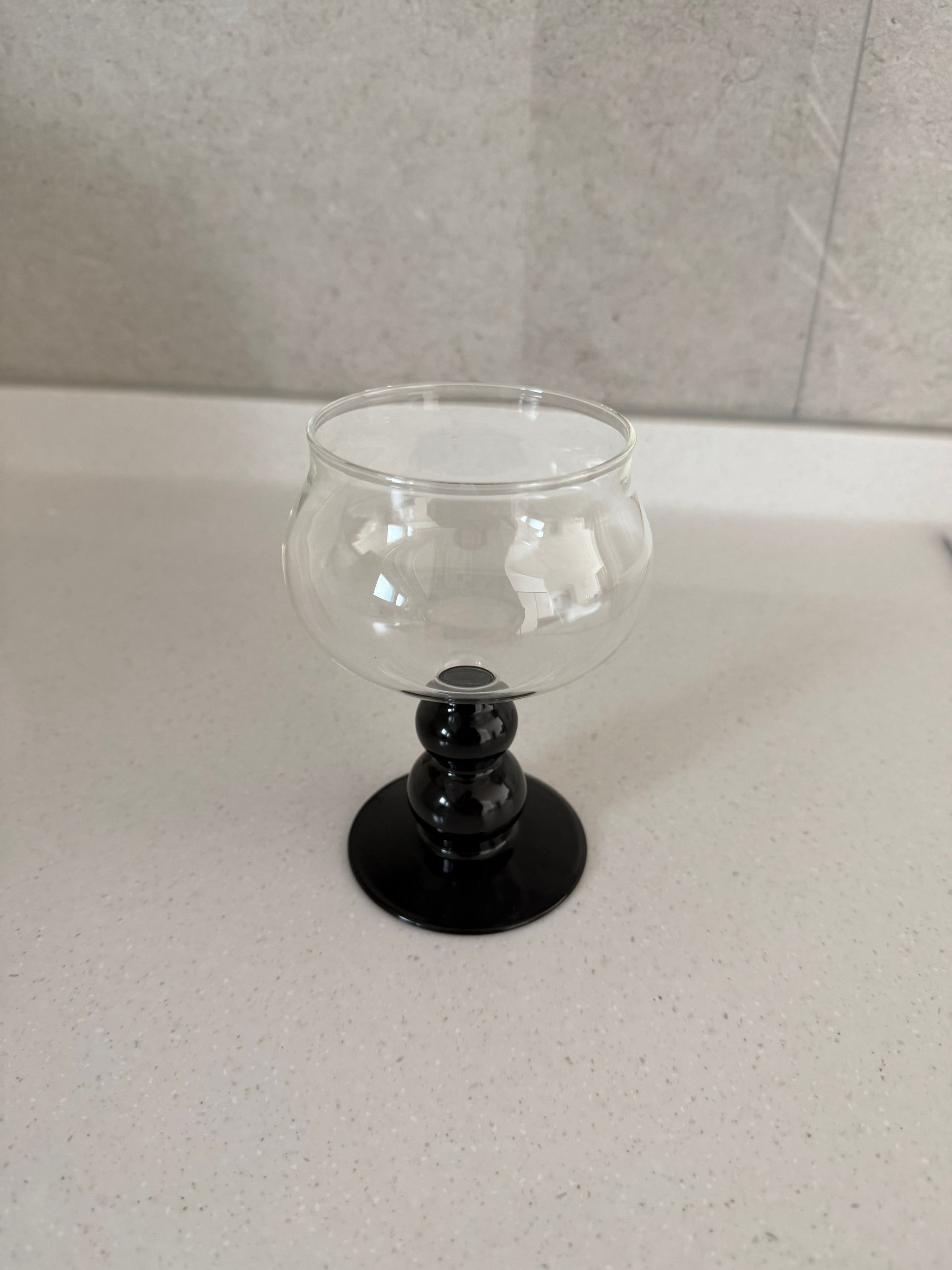 Rove Black Stem Wine Glass user photo