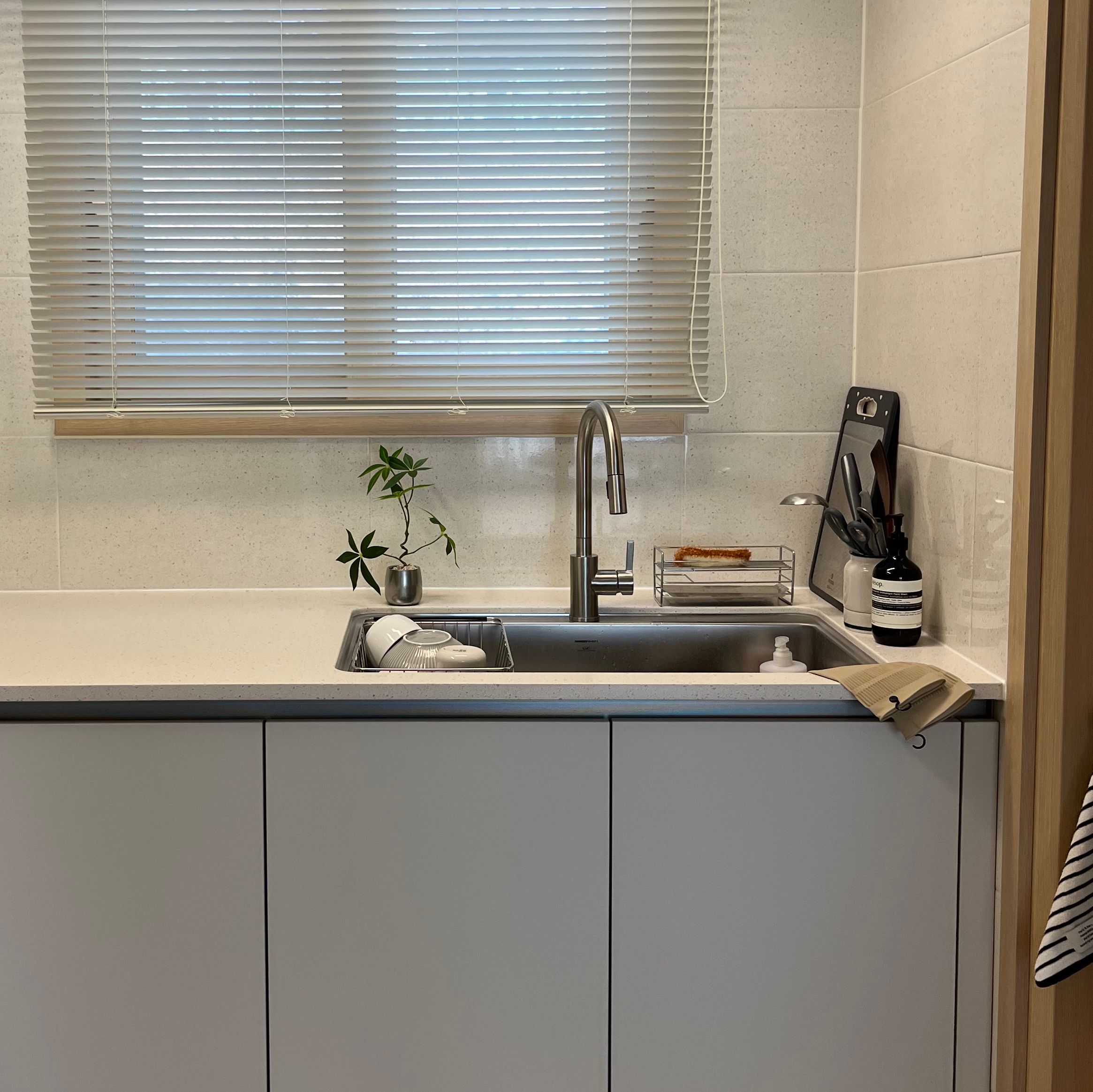 Stainless Steel Sponge Holder with Drain Tray user photo