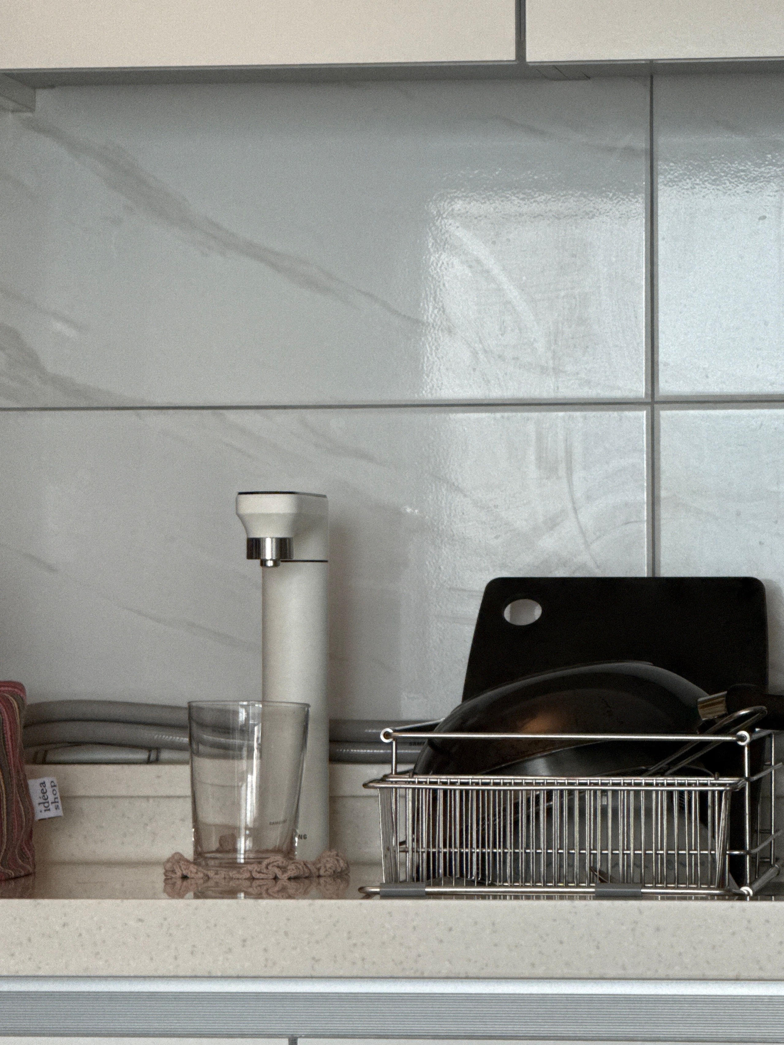 Adjustable Stainless Steel Dish Drying Rack user photo