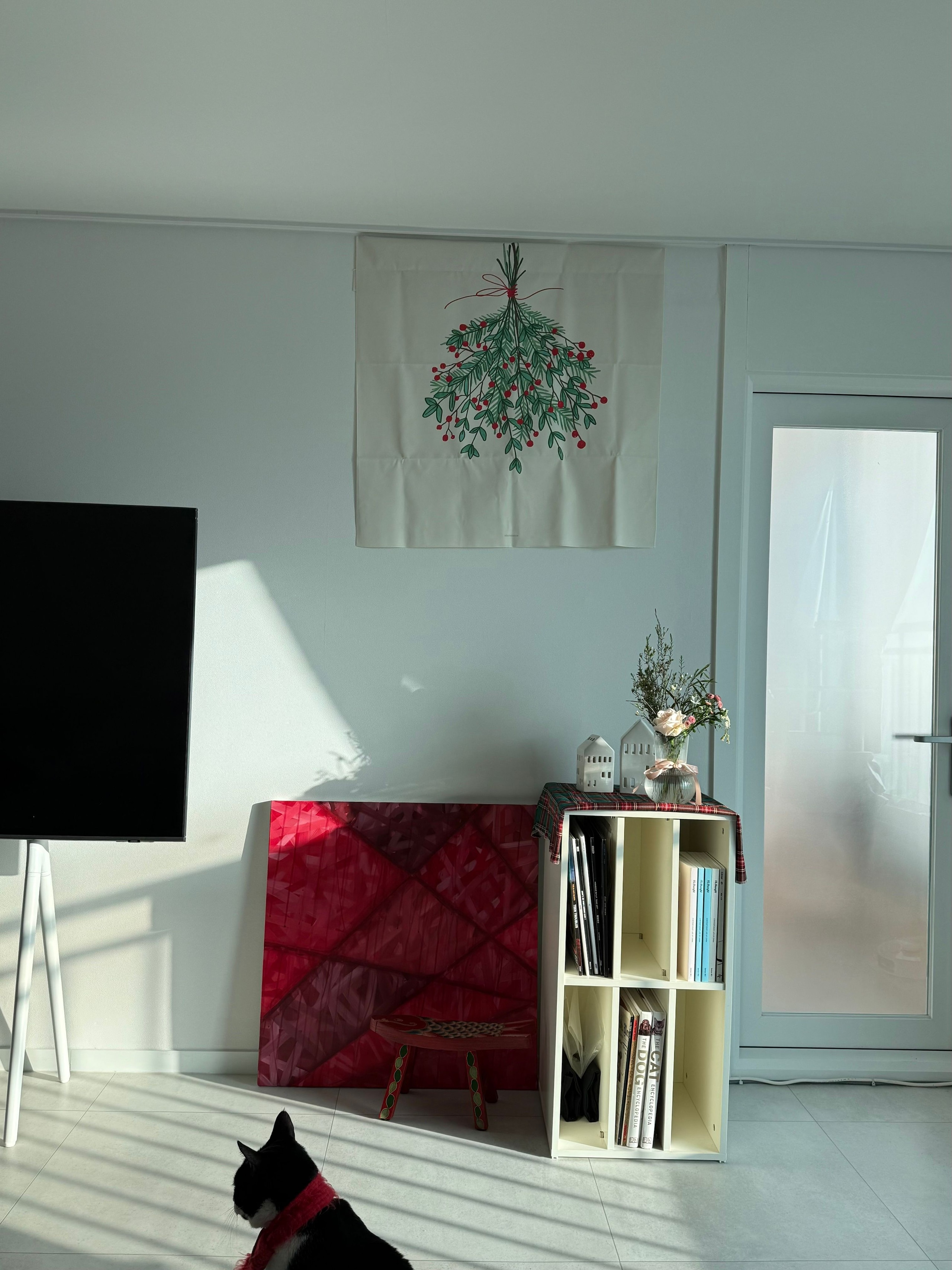 Christmas Bouquet Door Curtain user photo