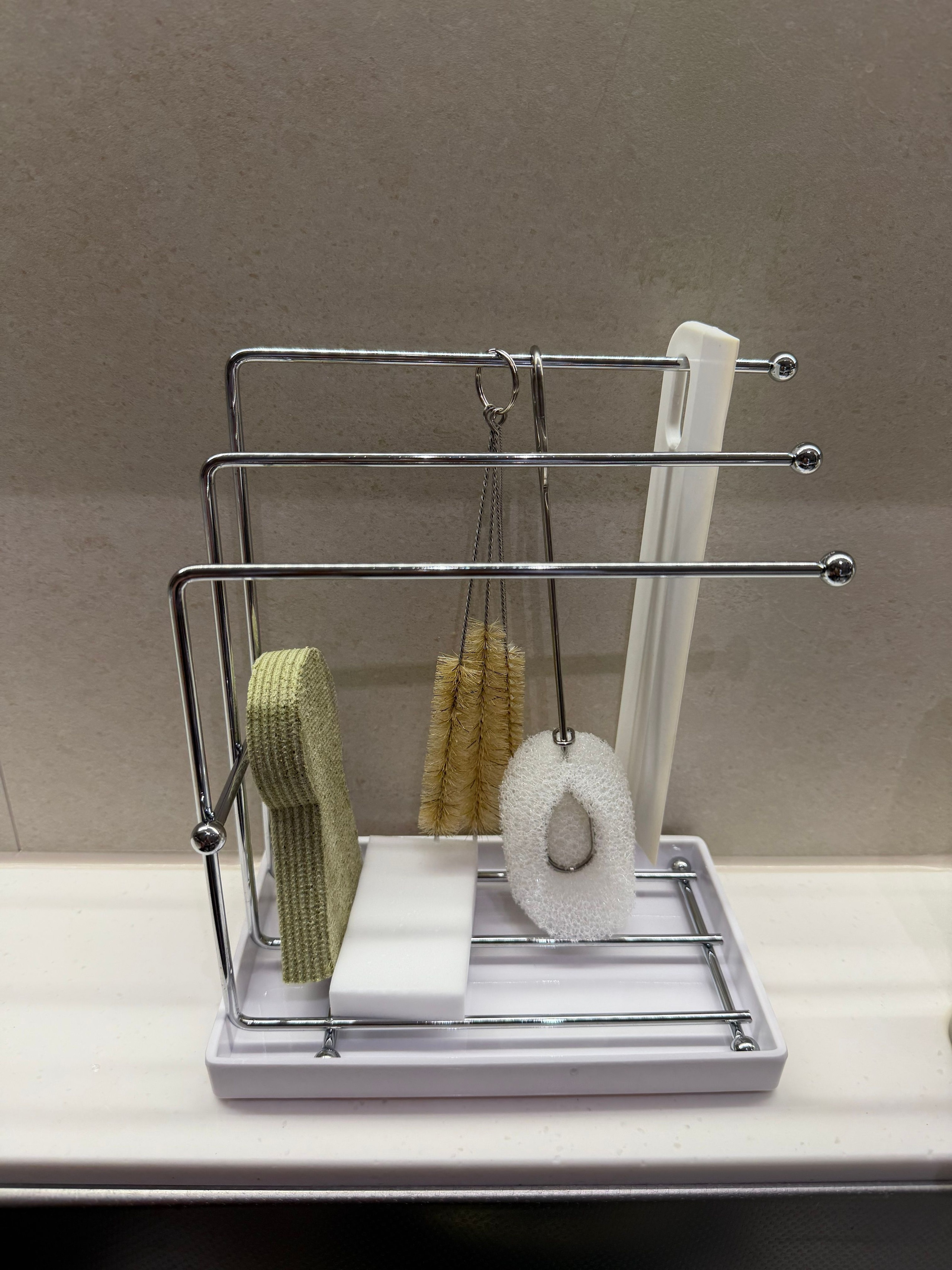 Oatley 3-Tier Modern Stand Dishcloth Rack user photo