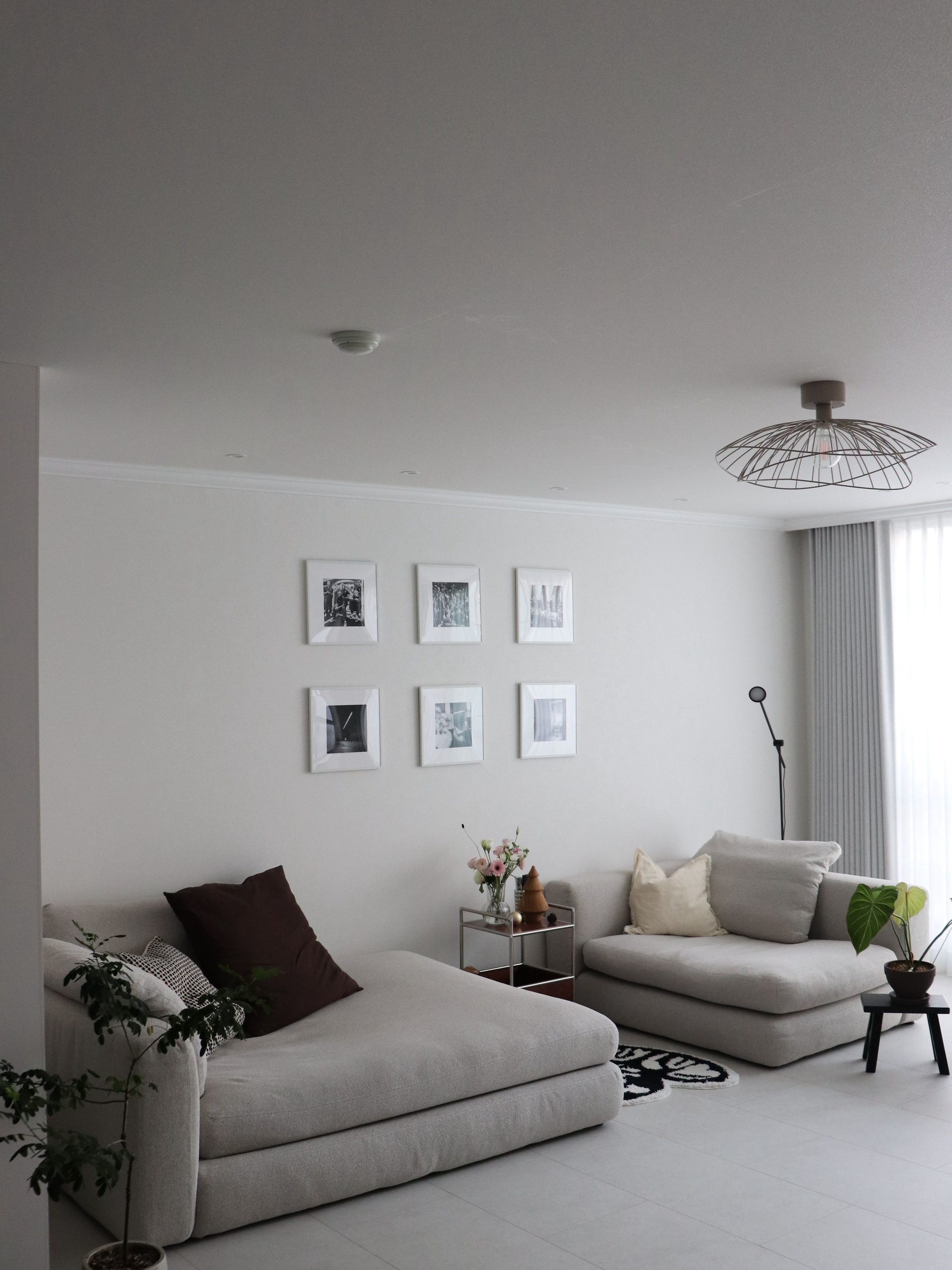 Wood & Steel Rolling Side Table user photo
