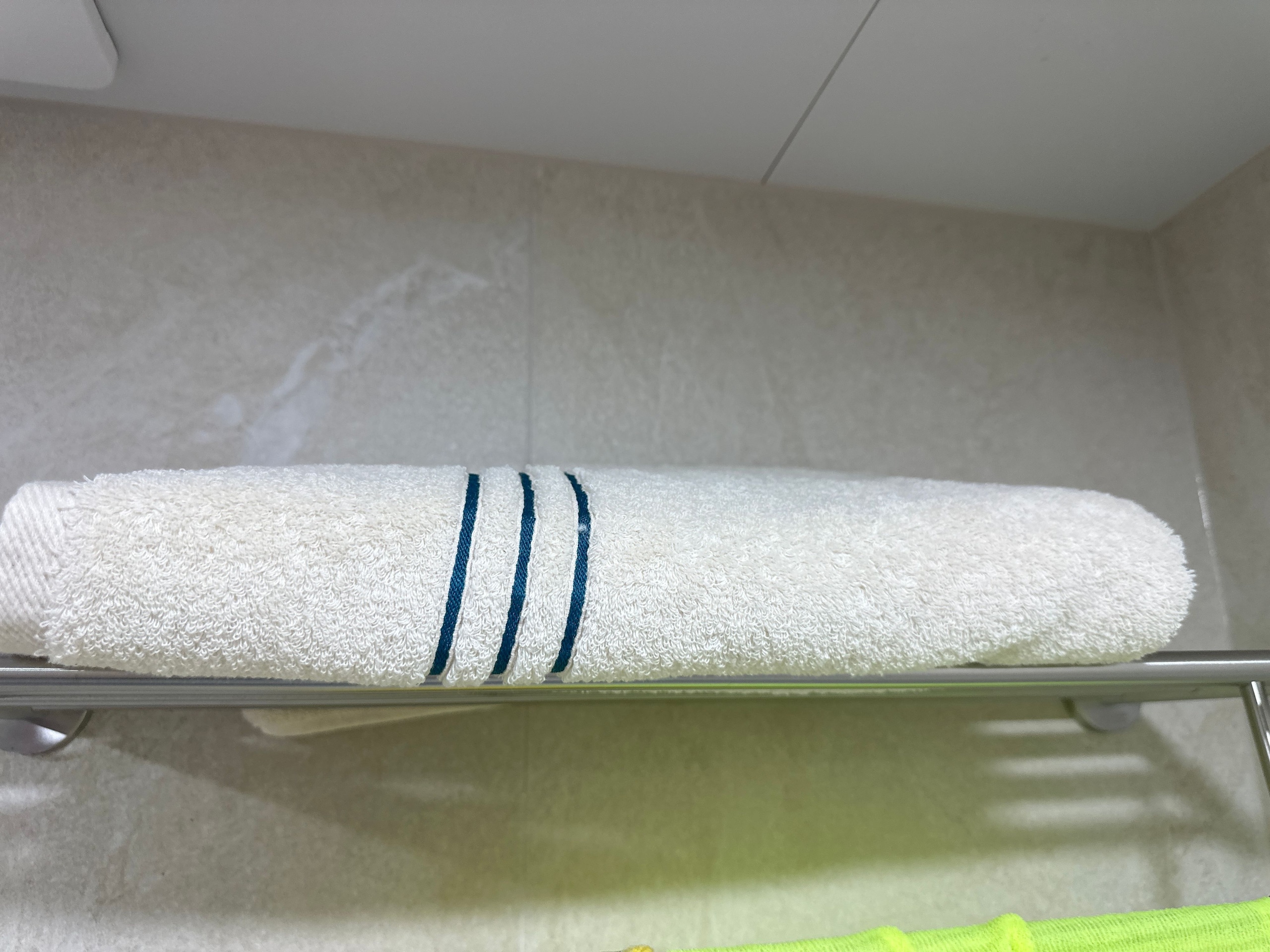 40s Combed Natural Cotton Stripe Towel user photo