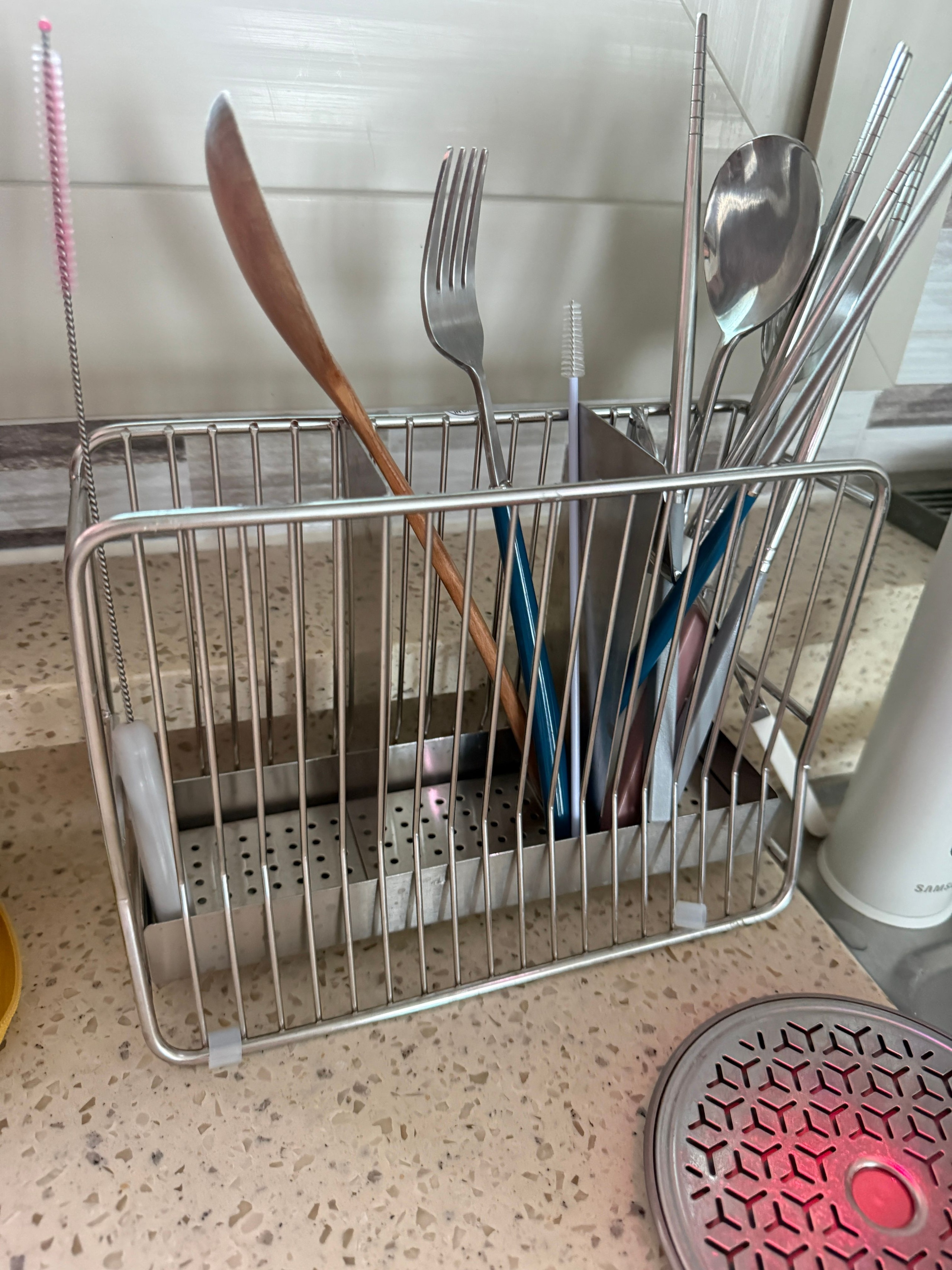 Utensil Holder with Drain Tray user photo