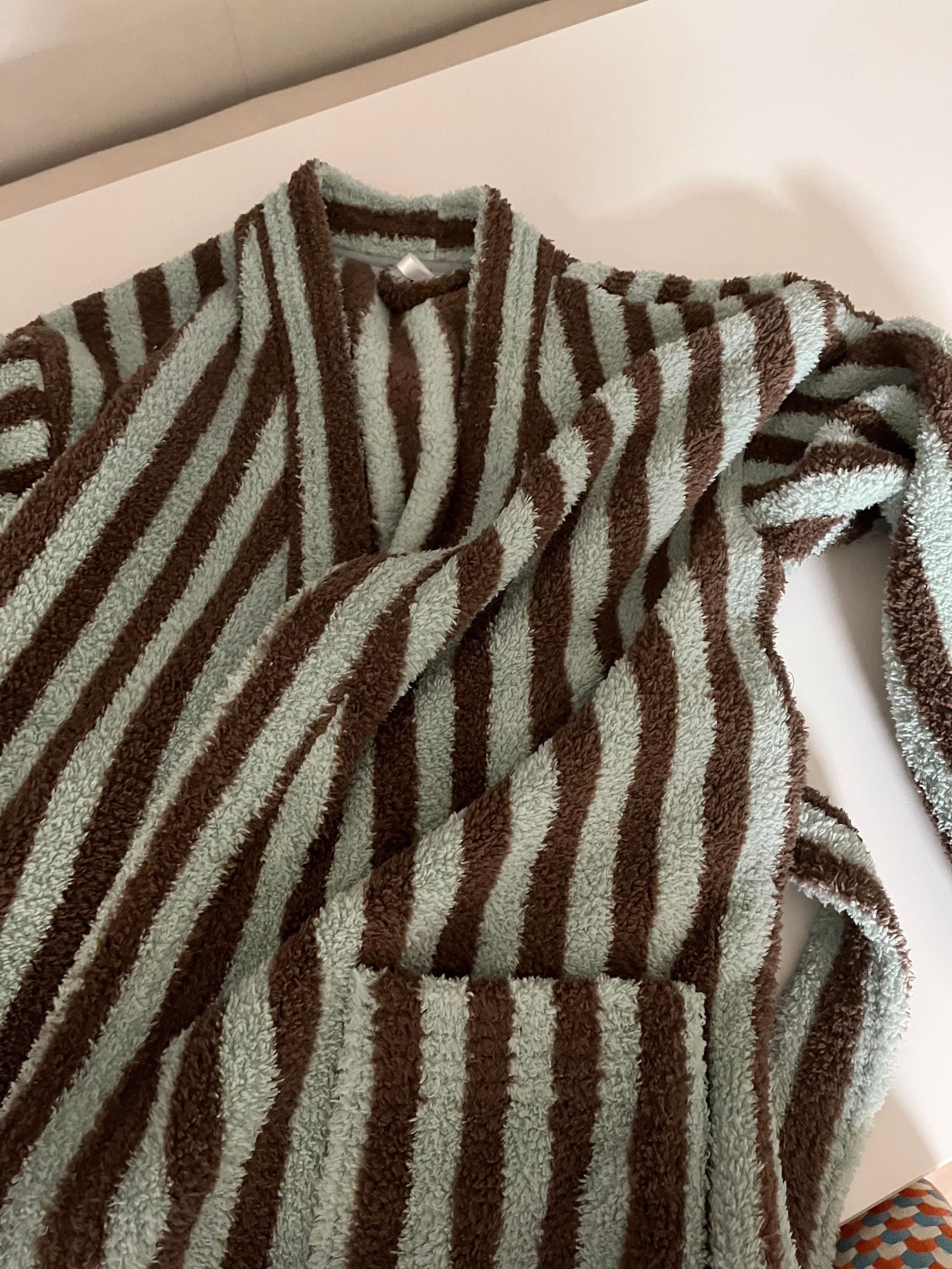 Soft Terry Stripe Robe user photo