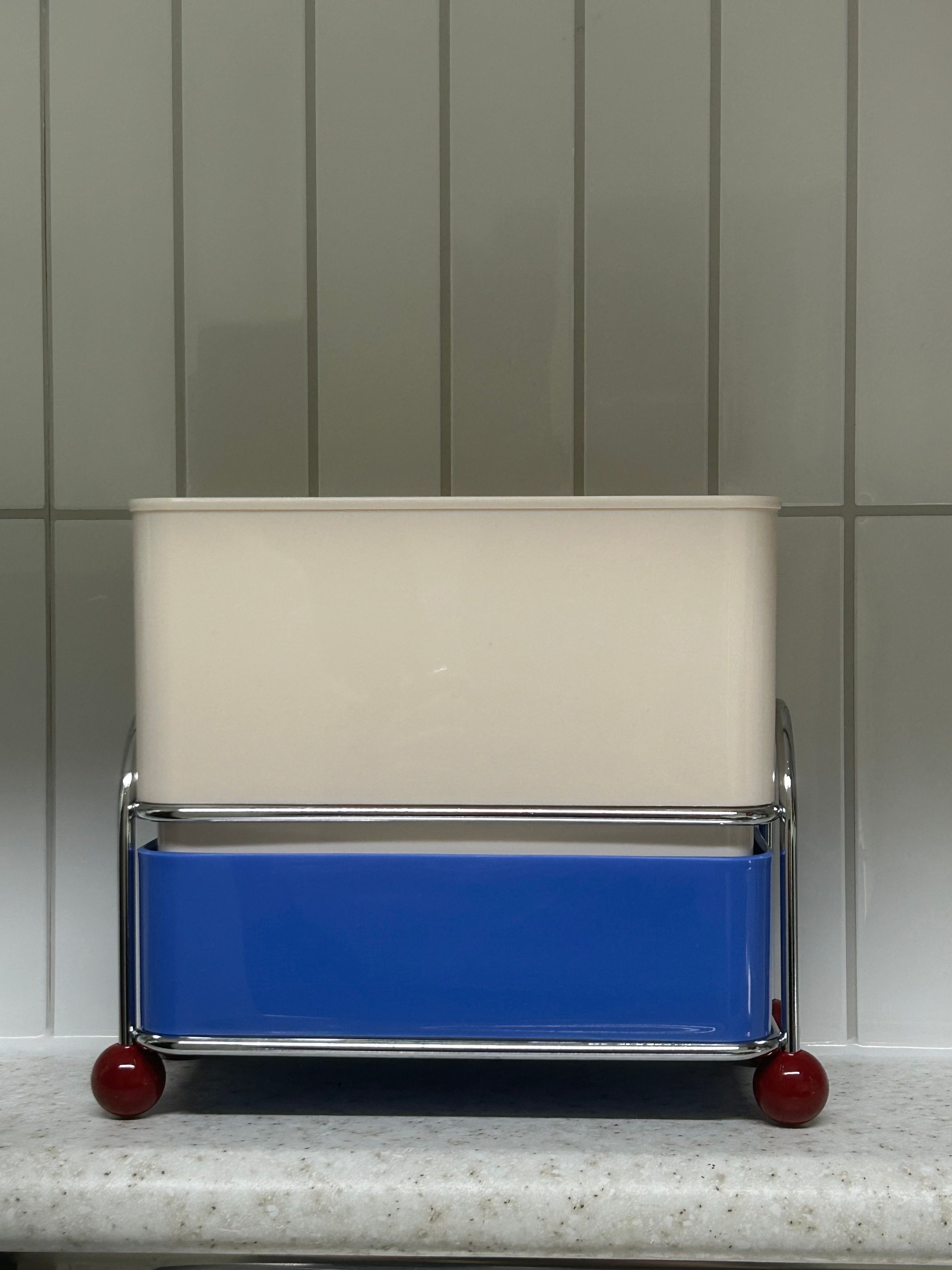Bauhaus 2-Compartment Draining Cutlery & Utensil Holder user photo