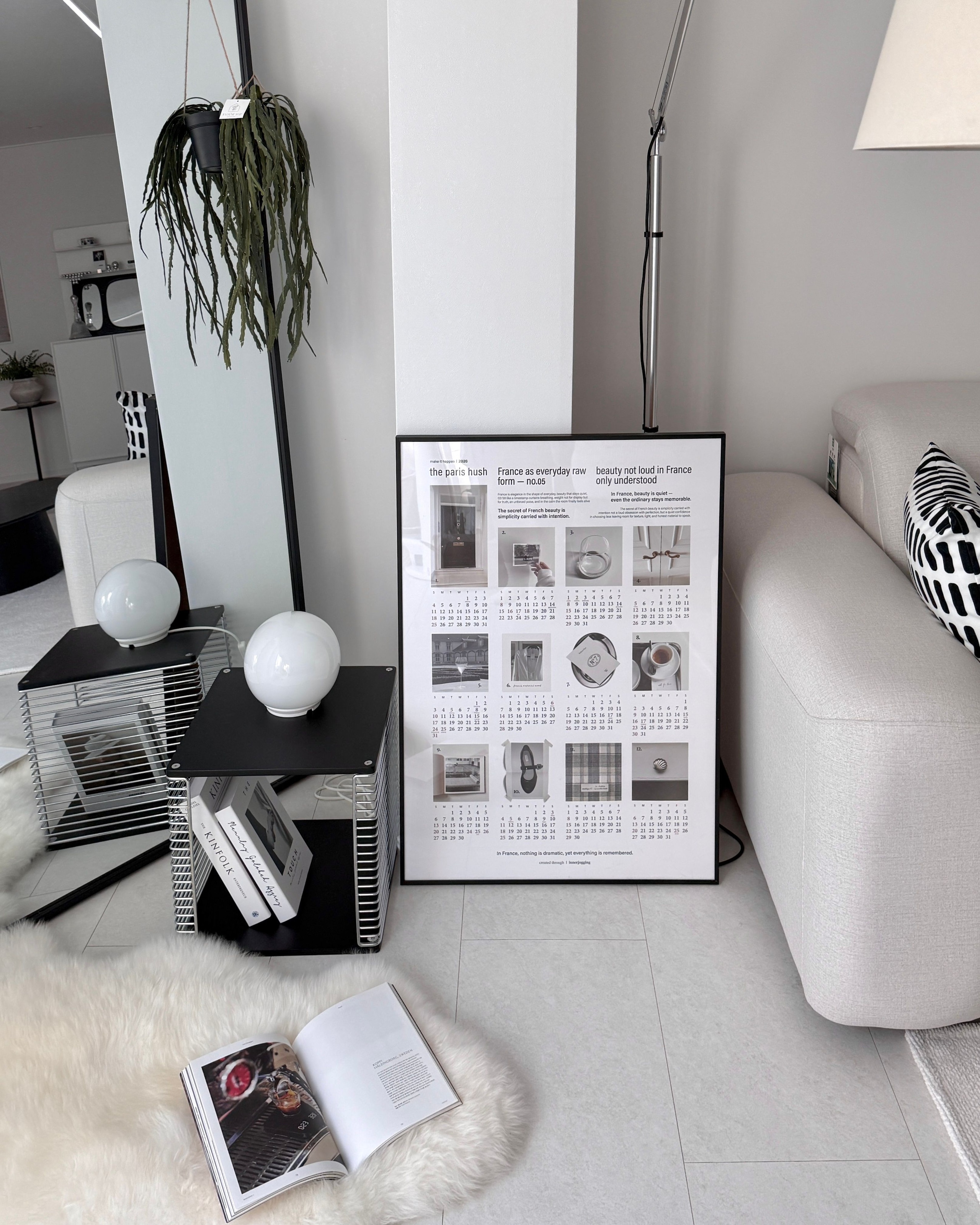 Wire Cube Side Table with Wood Top user photo