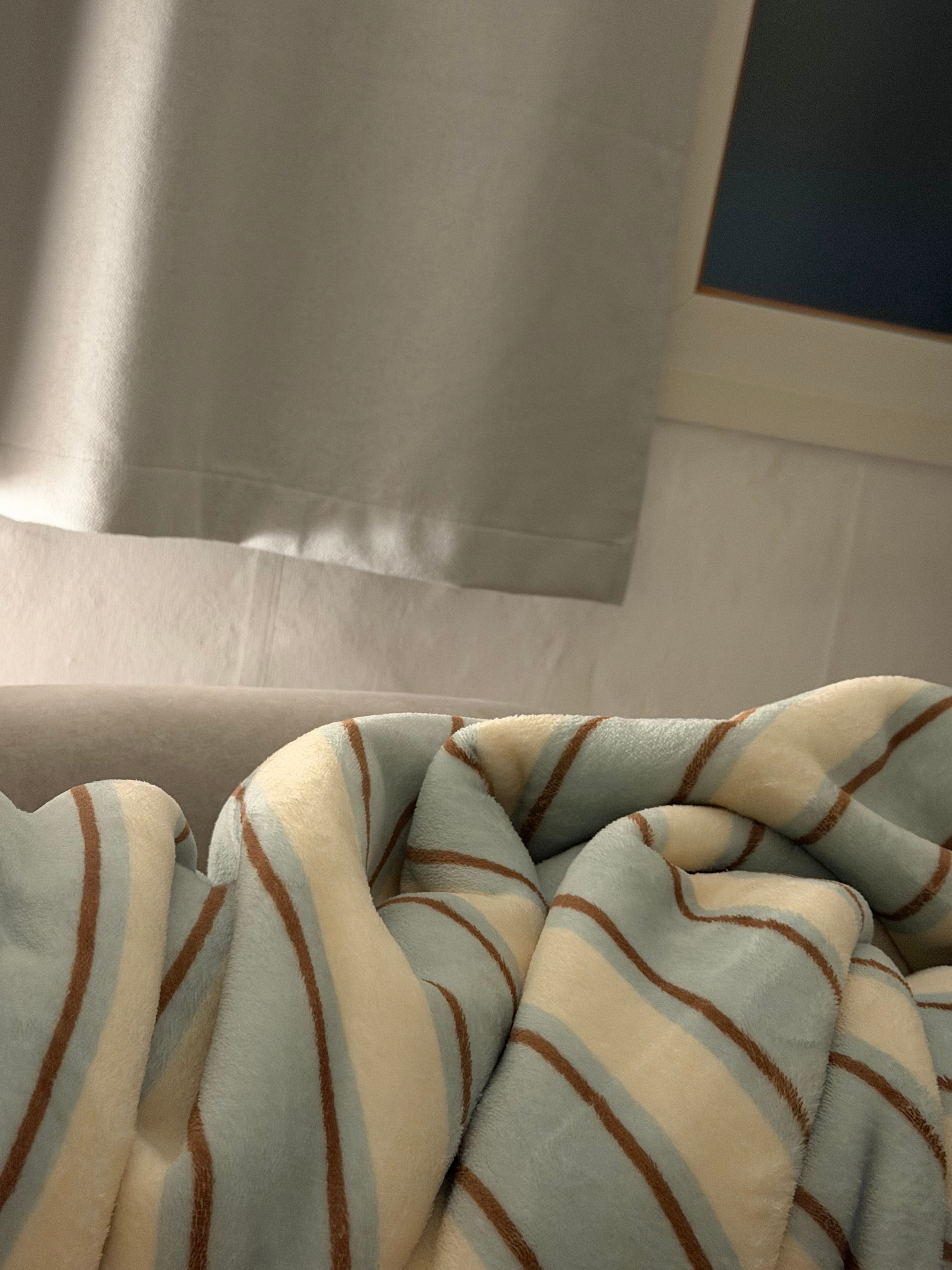 Blooming Flannel Microfiber All-Season Sherpa Blanket user photo