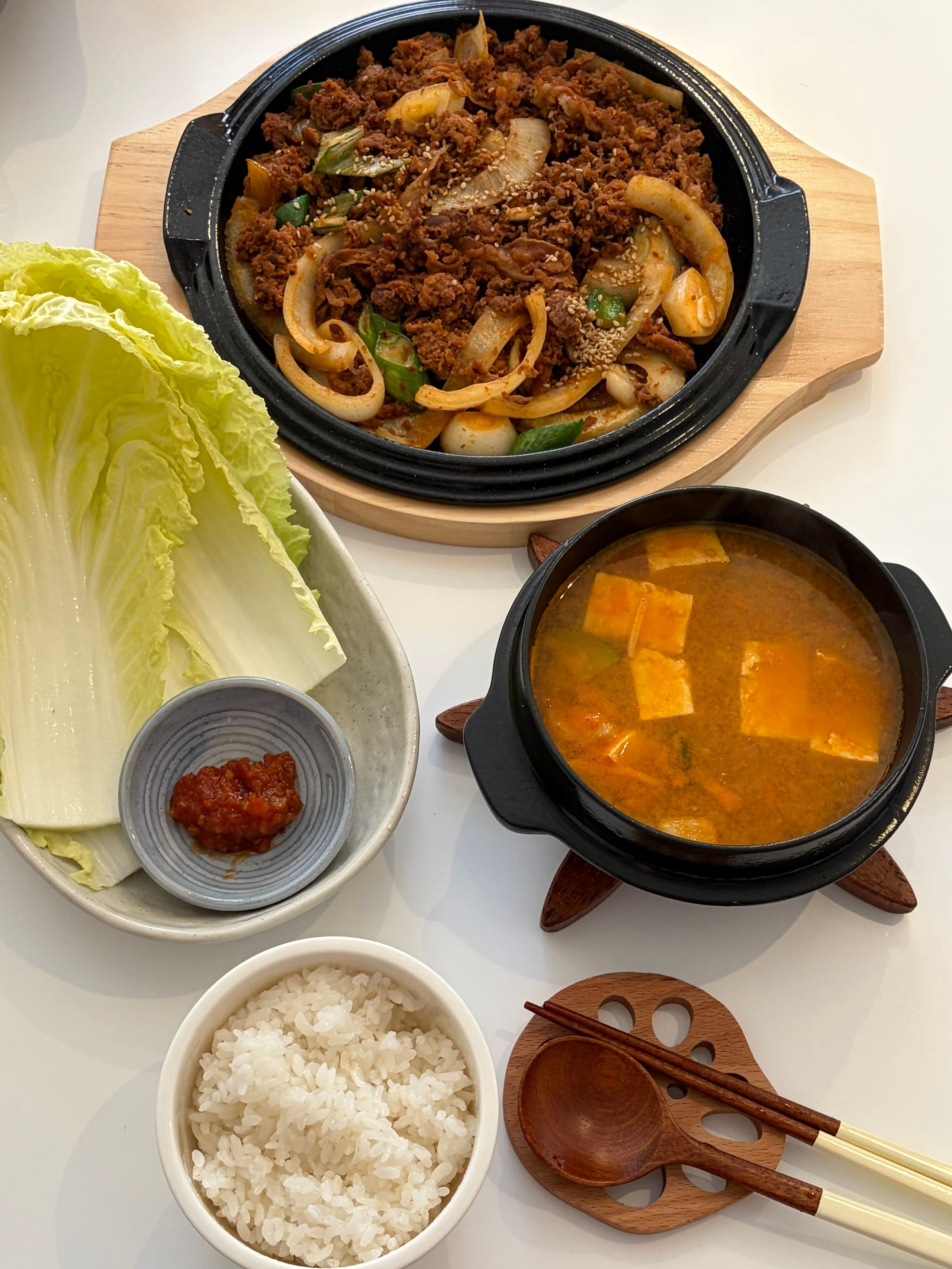 Wood Lotus Root Spoon Rest & Coaster Set (2-Piece) user photo