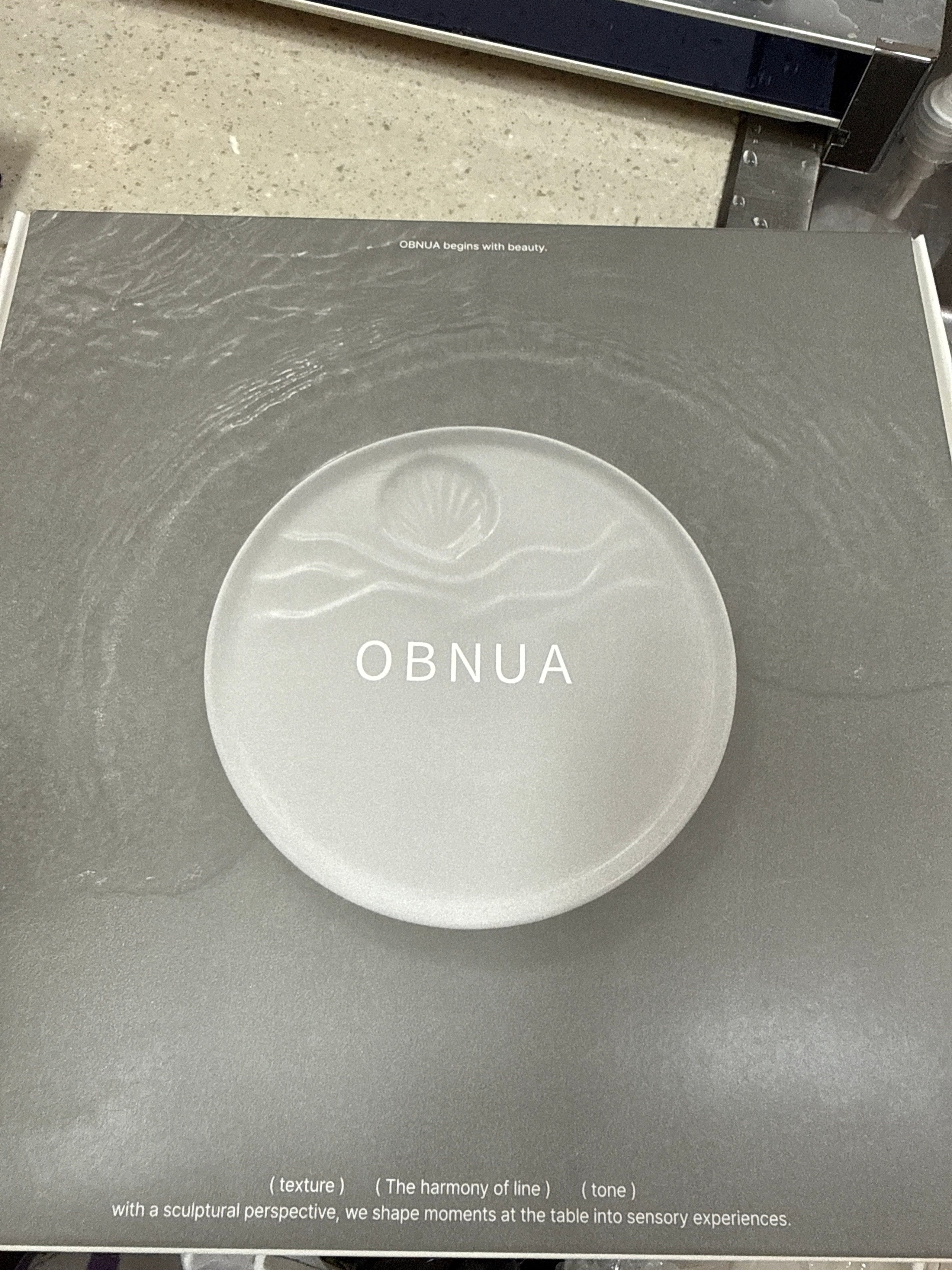 Soft tide collection Gyeol Shell Ceramic Plate user photo