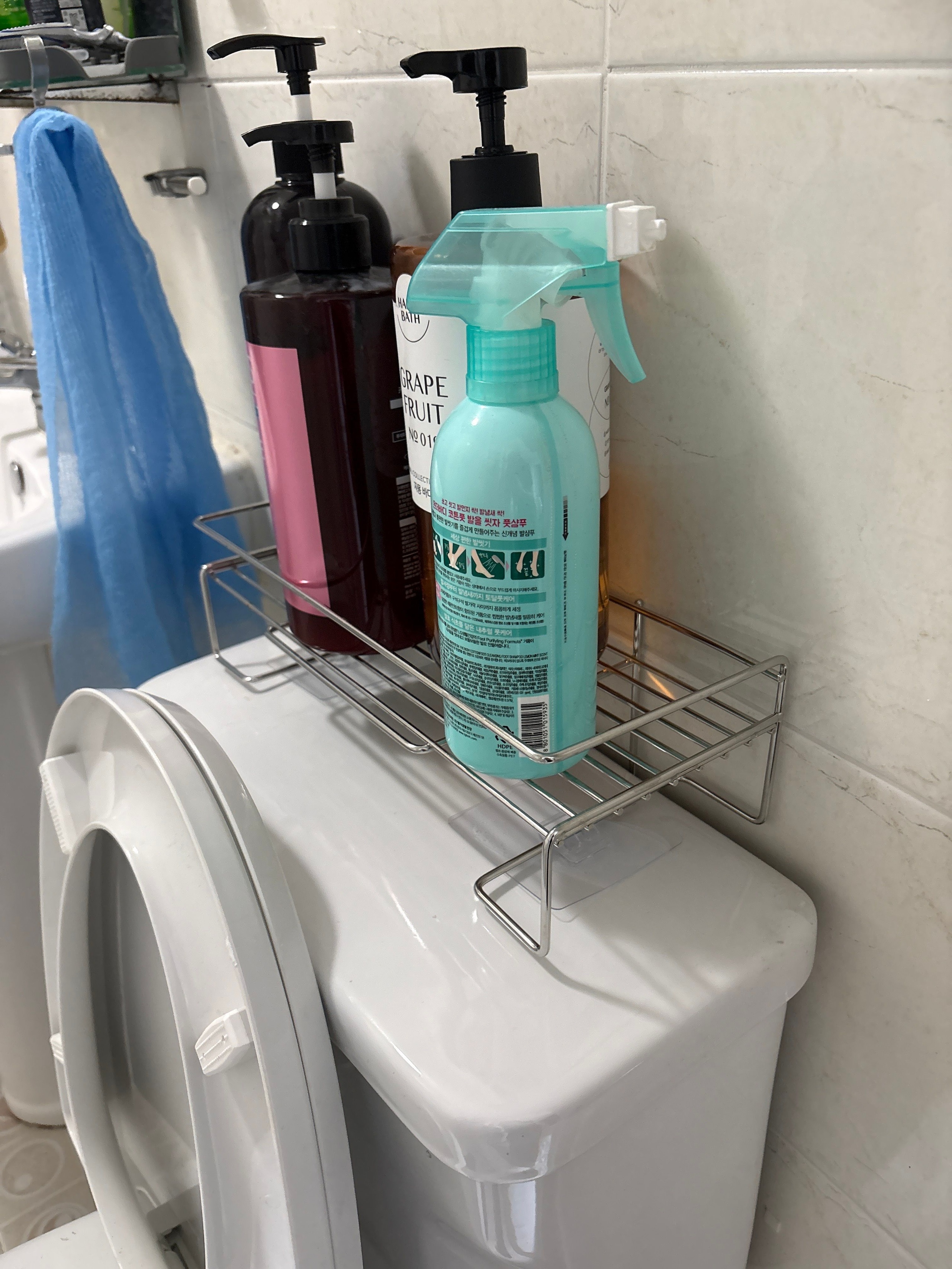 Over-Toilet Stainless Storage Shelf user photo