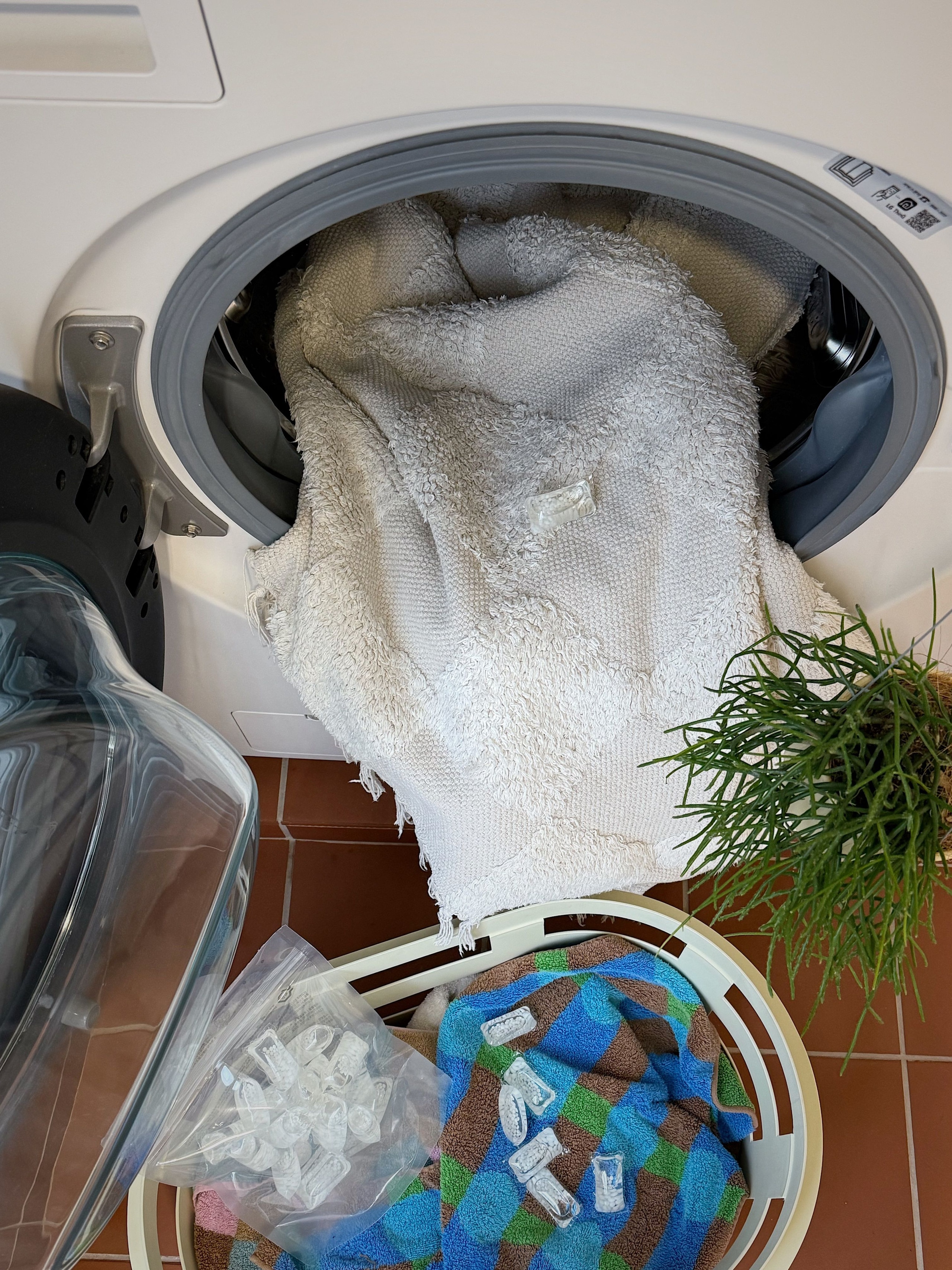 Warm Colorblock Check Hand Towel user photo