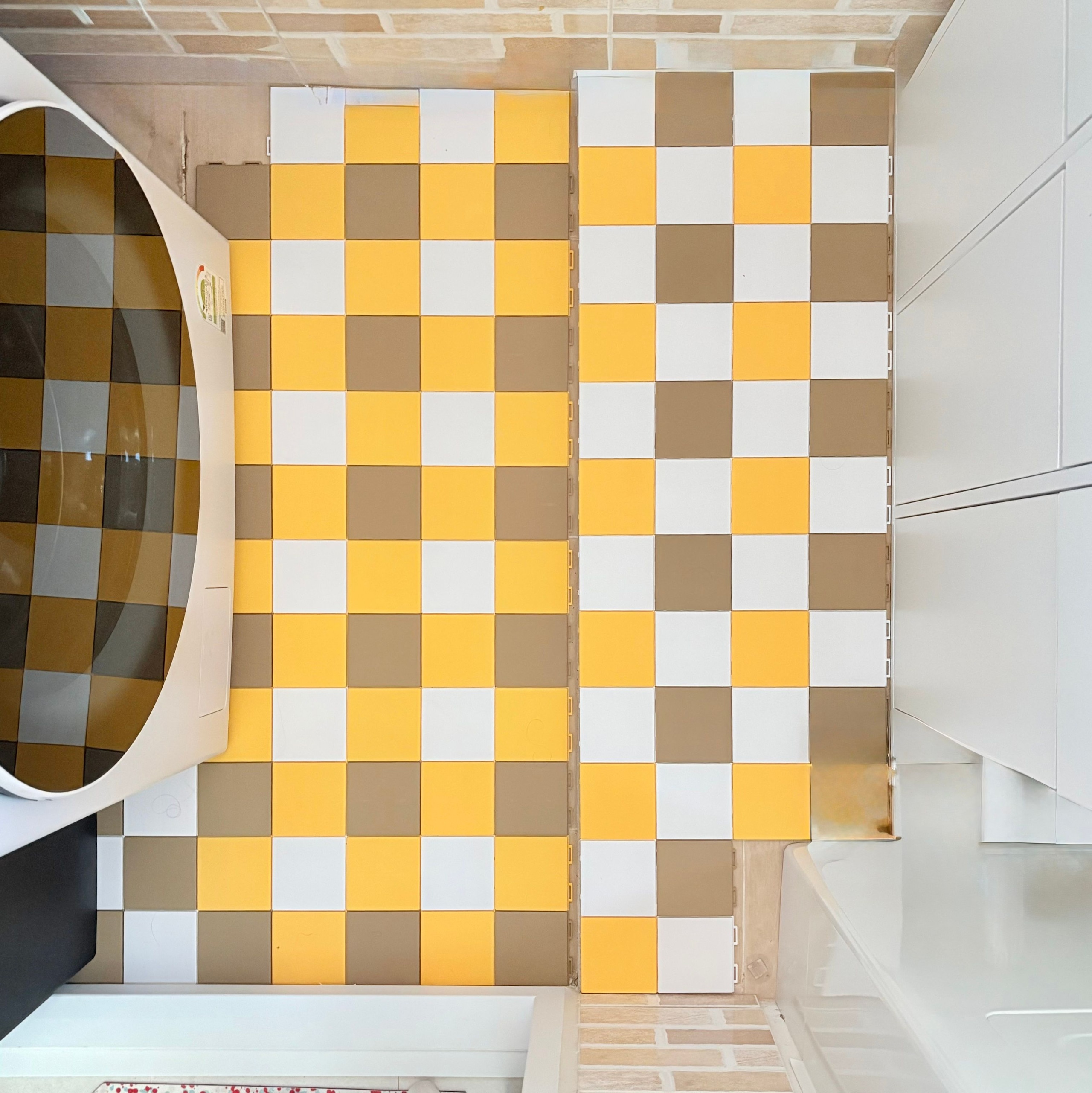 Seamless Checkerboard Deck Tile Set user photo