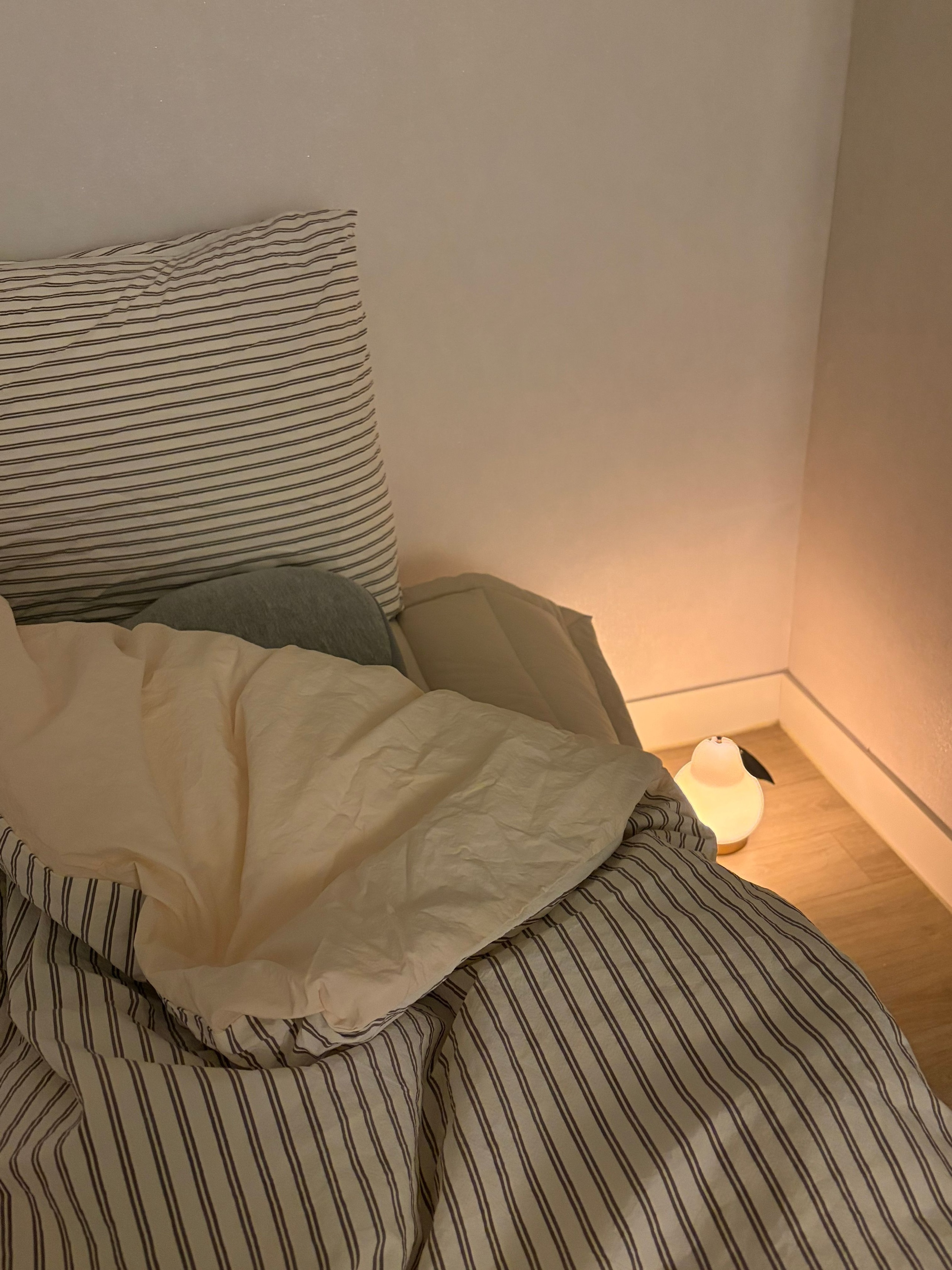 Brown Stripe Reversible Duvet Cover user photo