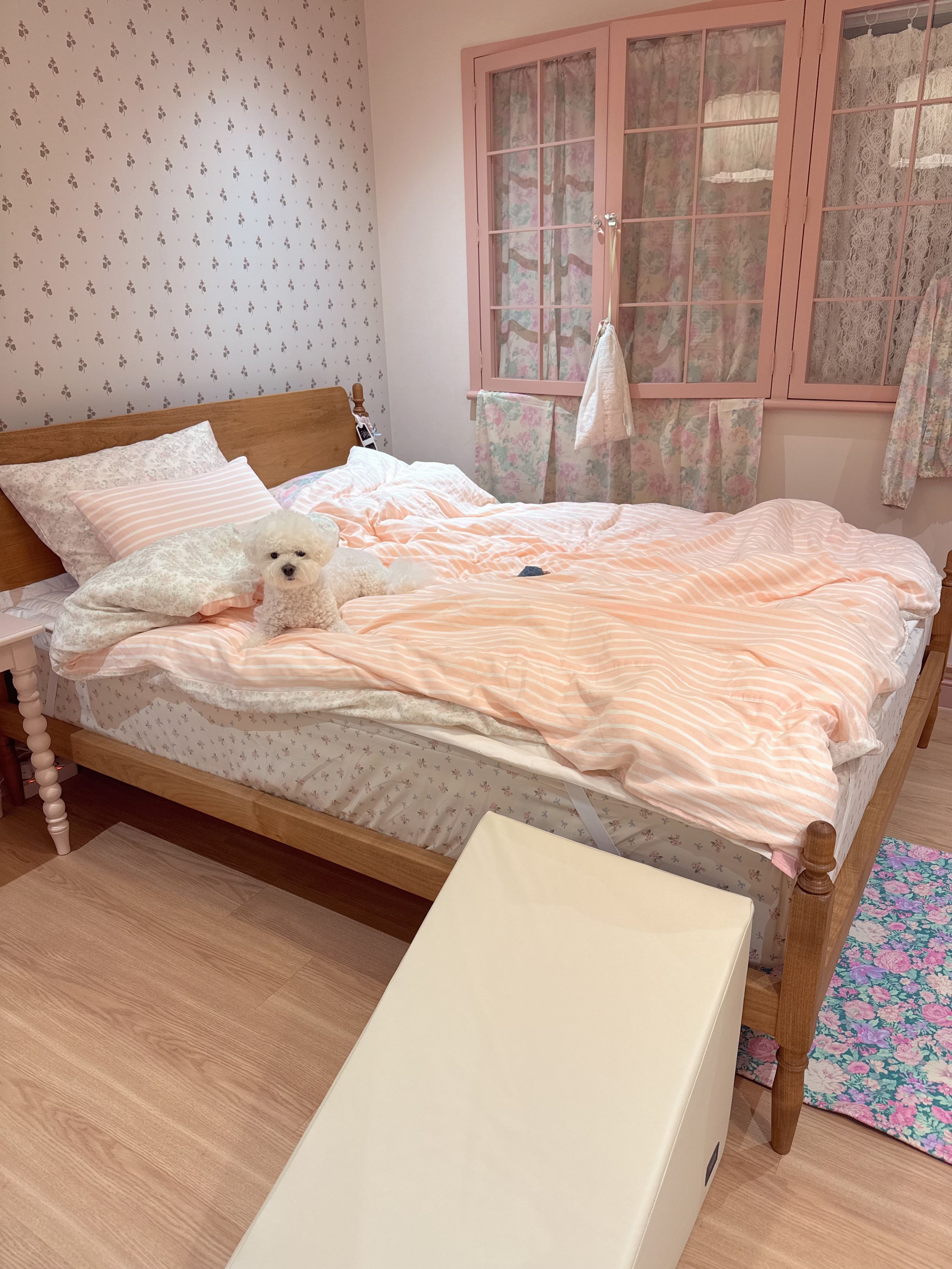 Aurora Blue Ribbon Mattress Fitted Sheet user photo