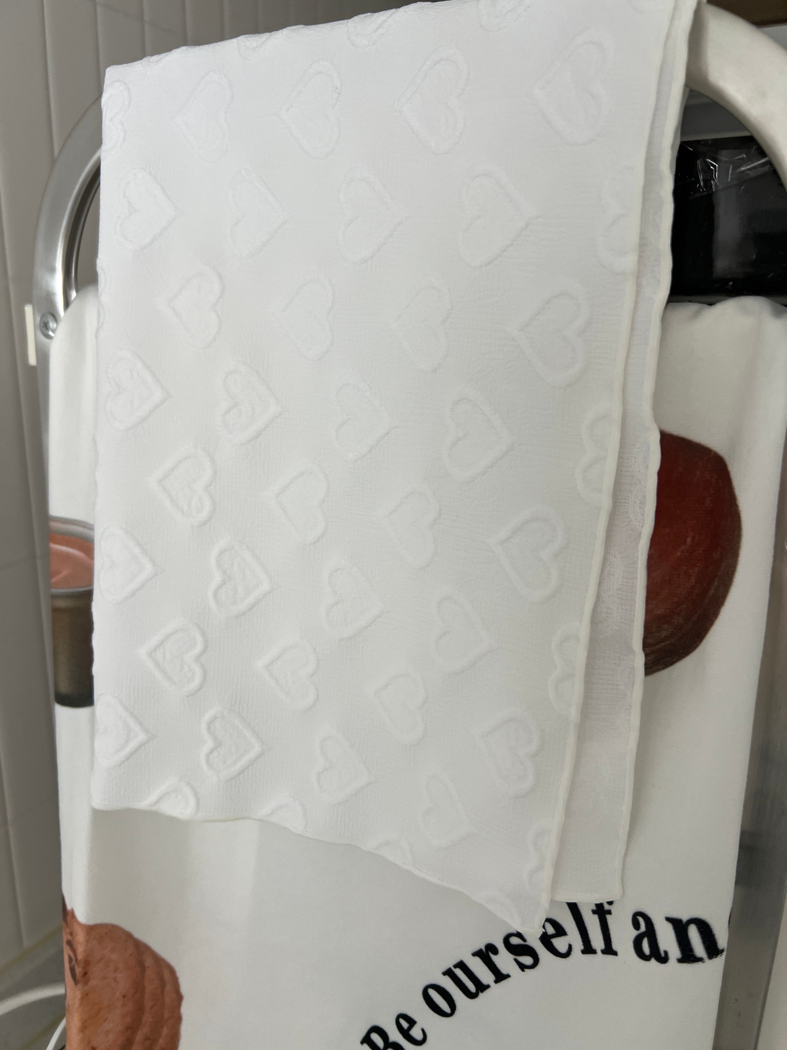 Heart Jacquard Kitchen Drying Mat user photo