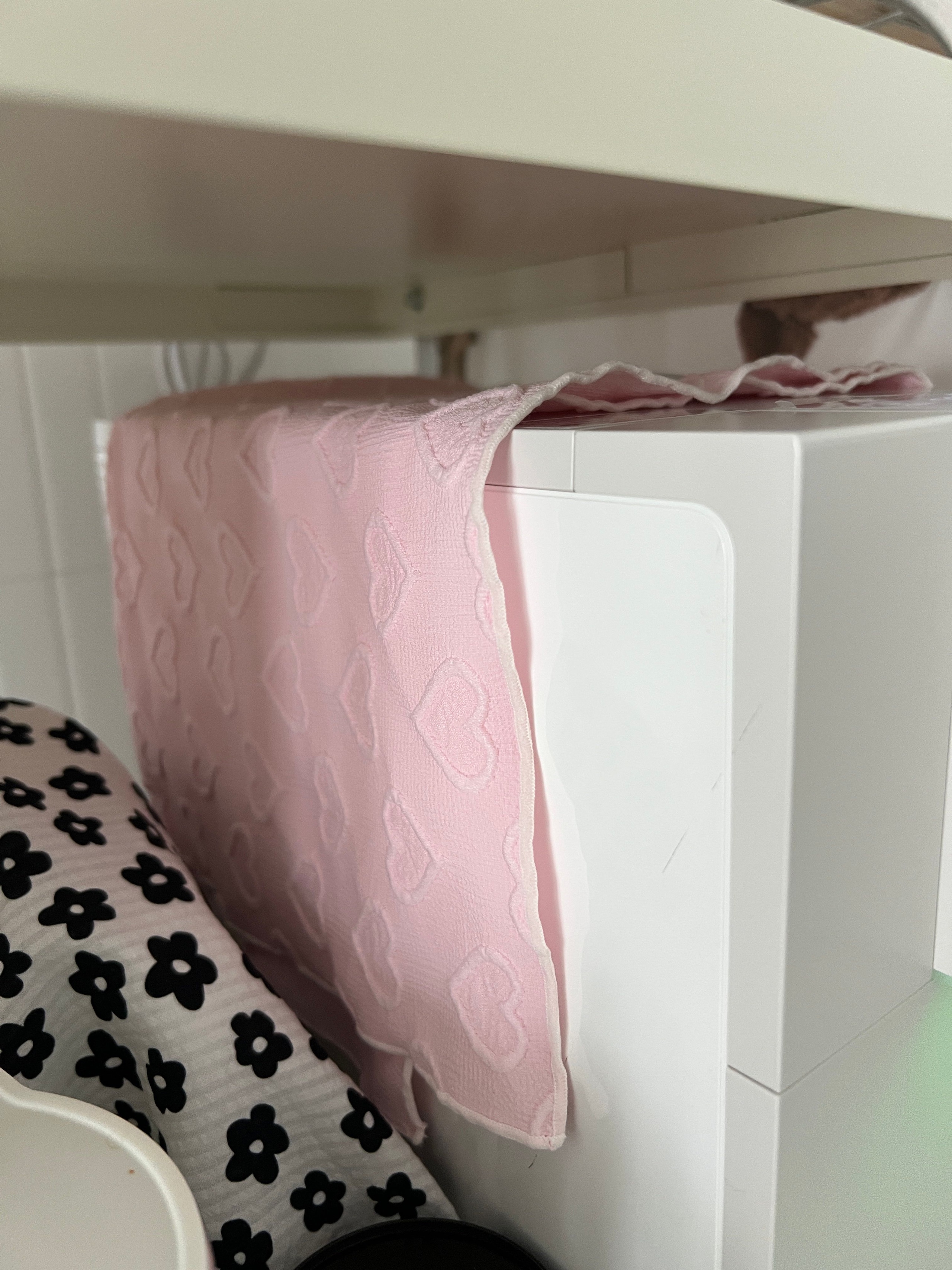 Heart Jacquard Kitchen Drying Mat user photo