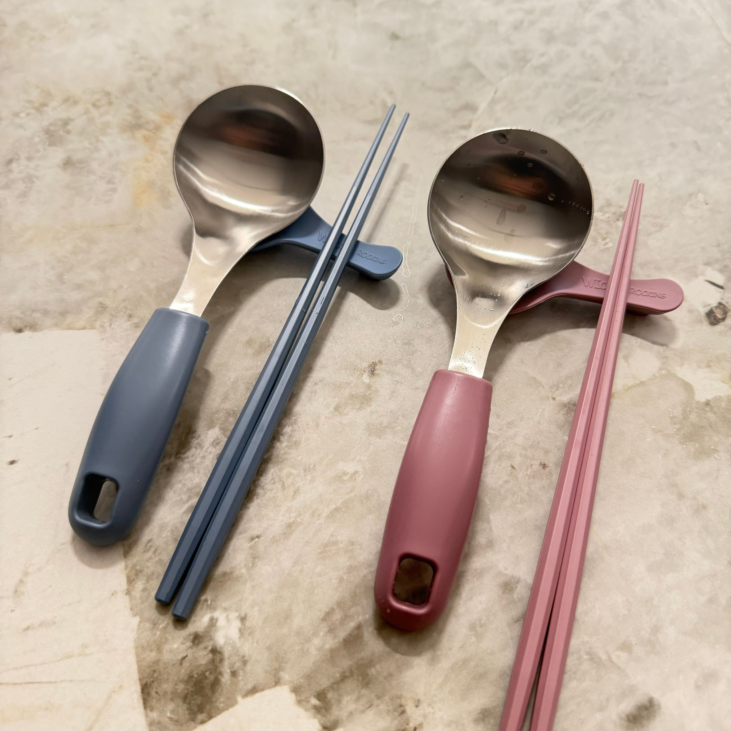 Colorful Ramen Spoon & Chopsticks Set (2-Piece) user photo