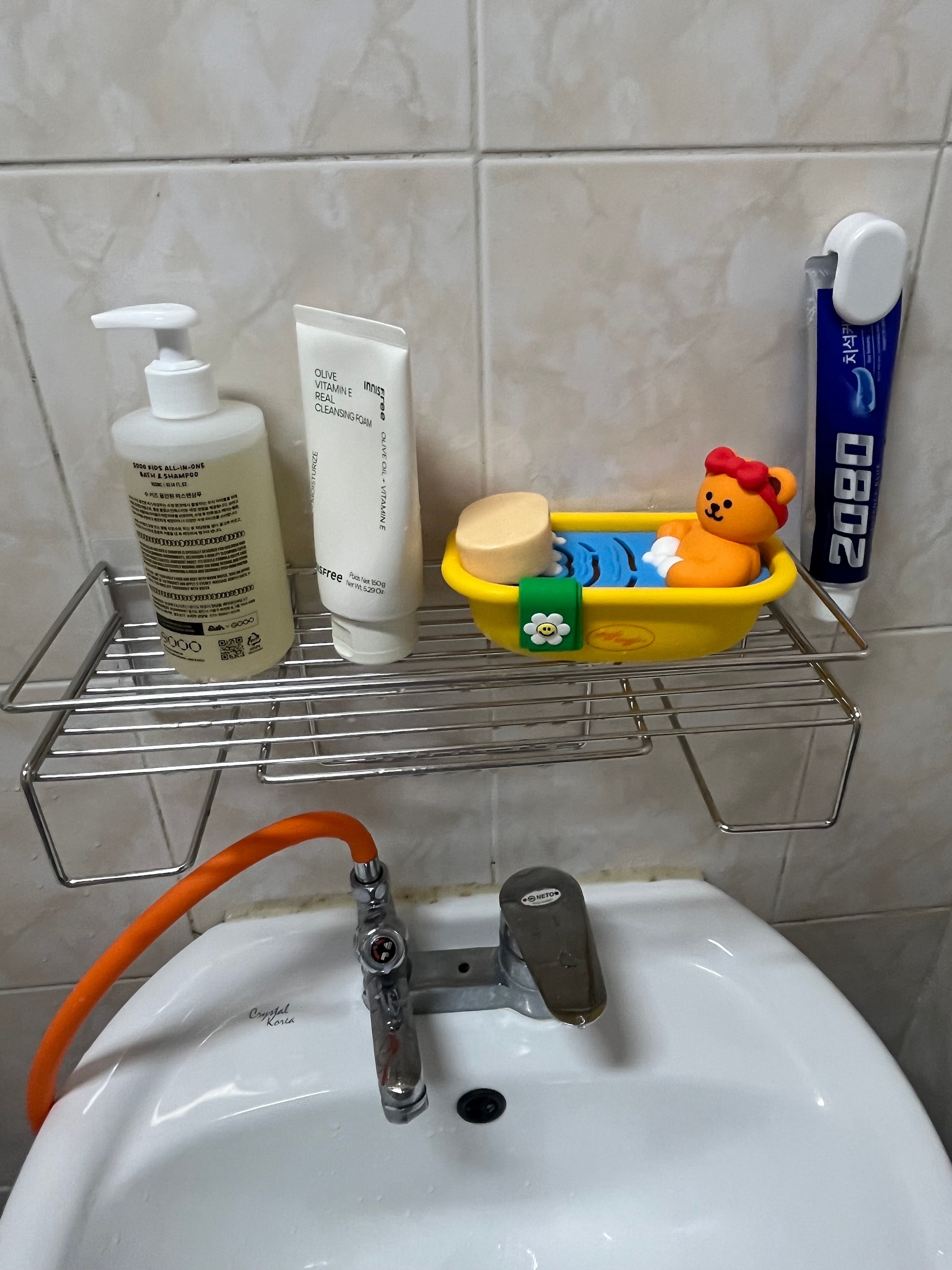 Over-Toilet Stainless Storage Shelf user photo