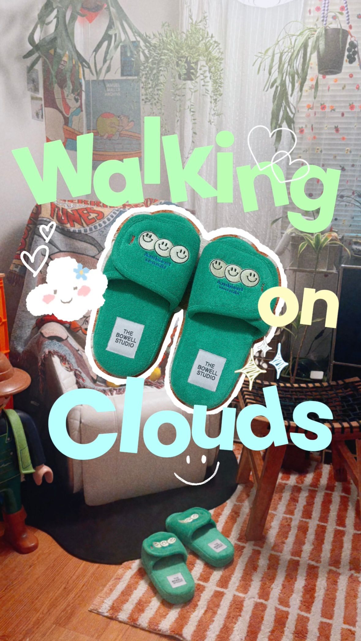 BWTZ Terry Velcro Memory Foam House Slippers user photo
